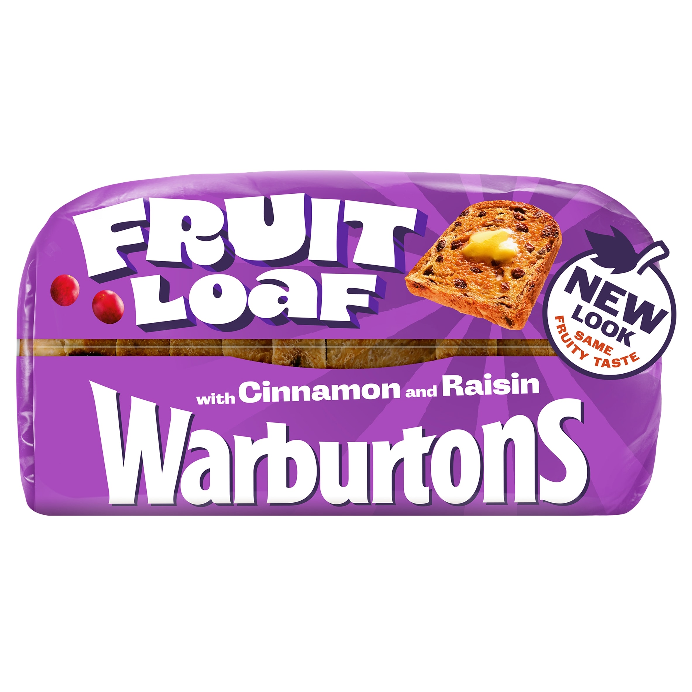 Warburtons Fruit Loaf With Cinnamon & Raisin 400G thumbnail 3