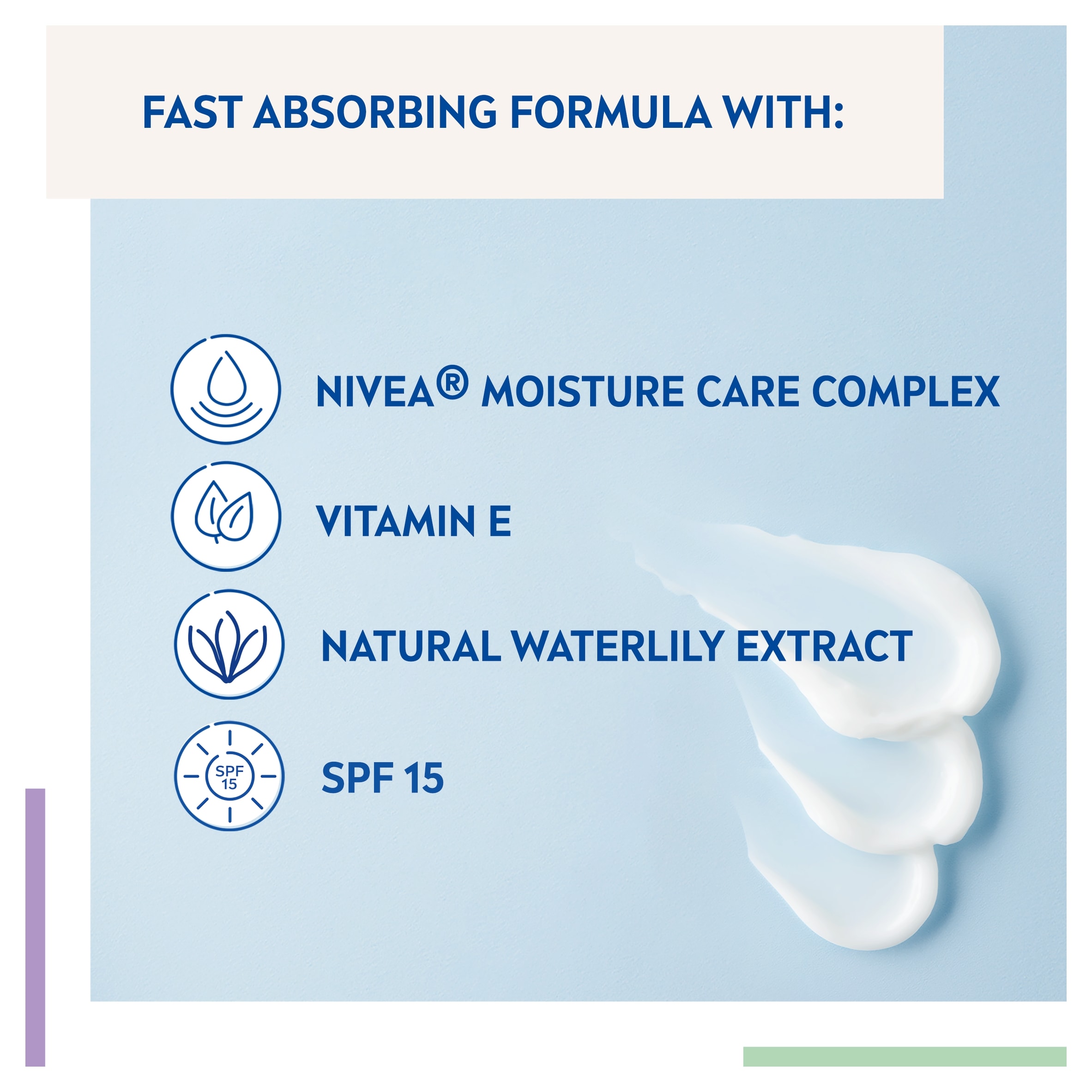 NIVEA Refreshing Day Cream Moisturiser SPF15 Normal Skin 50ml thumbnail 4