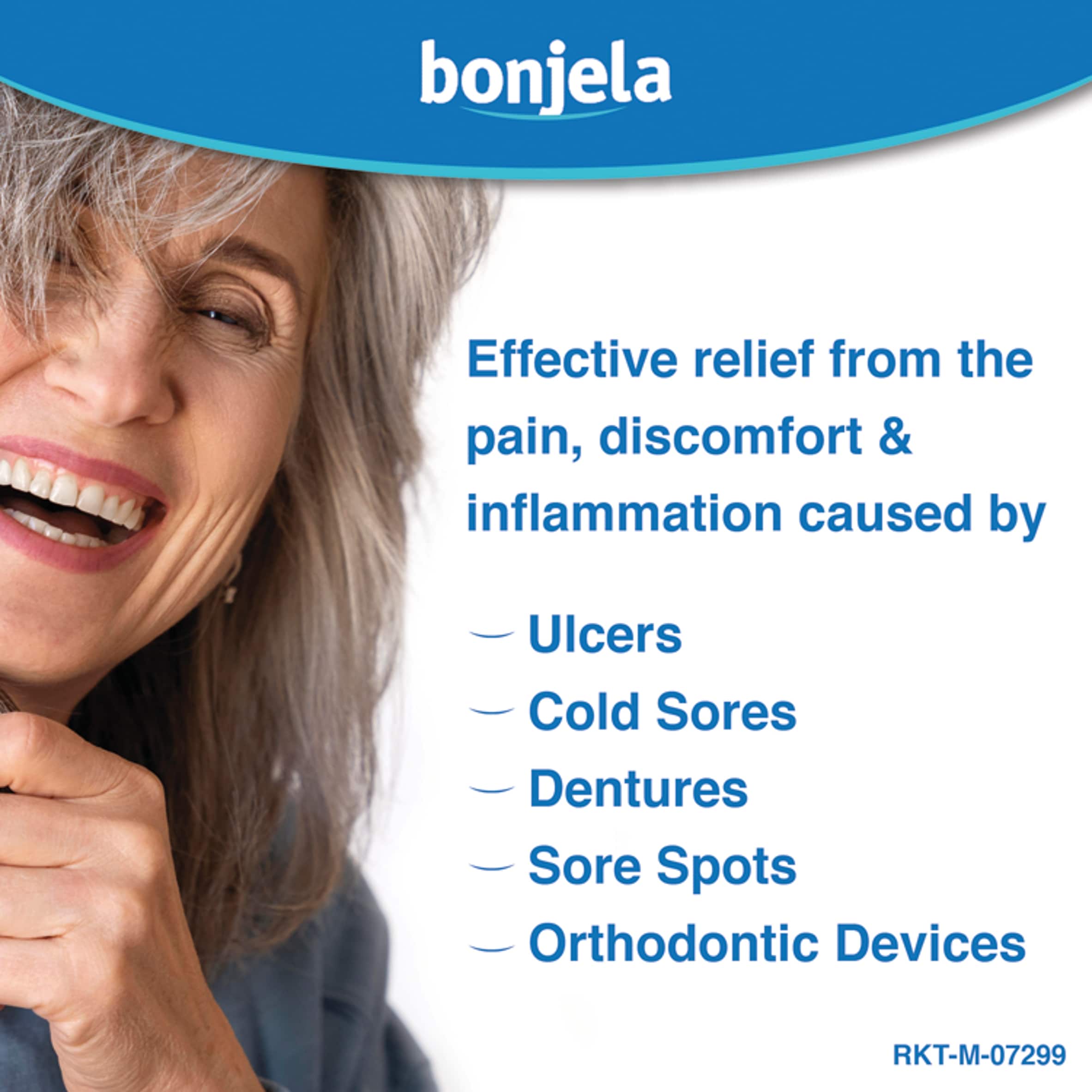 Bonjela Adult Ulcer Gel (Sugar Free) 15g thumbnail 2