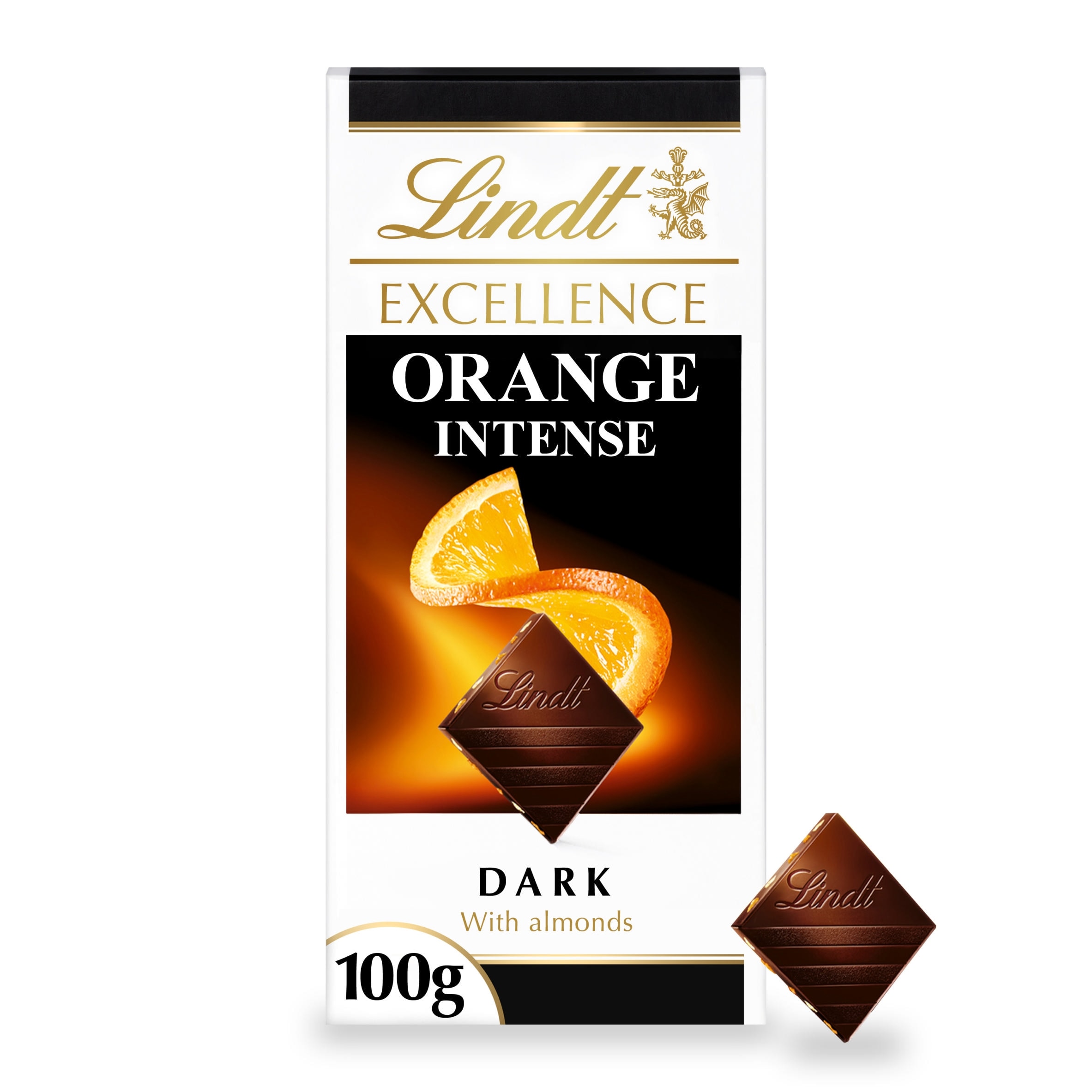 Lindt Excellence Dark Orange Chocolate Bar