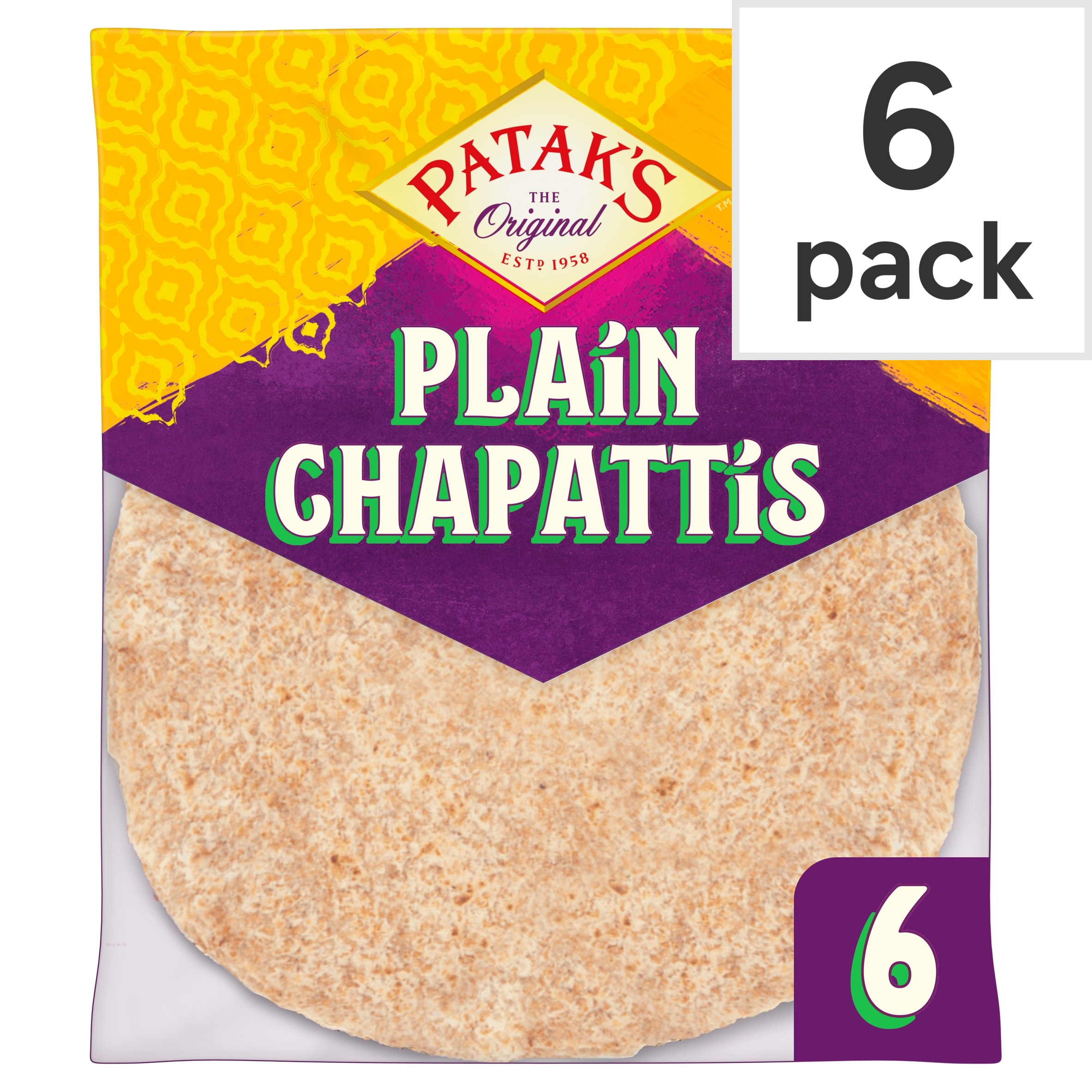 Patak's Plain Chapattis