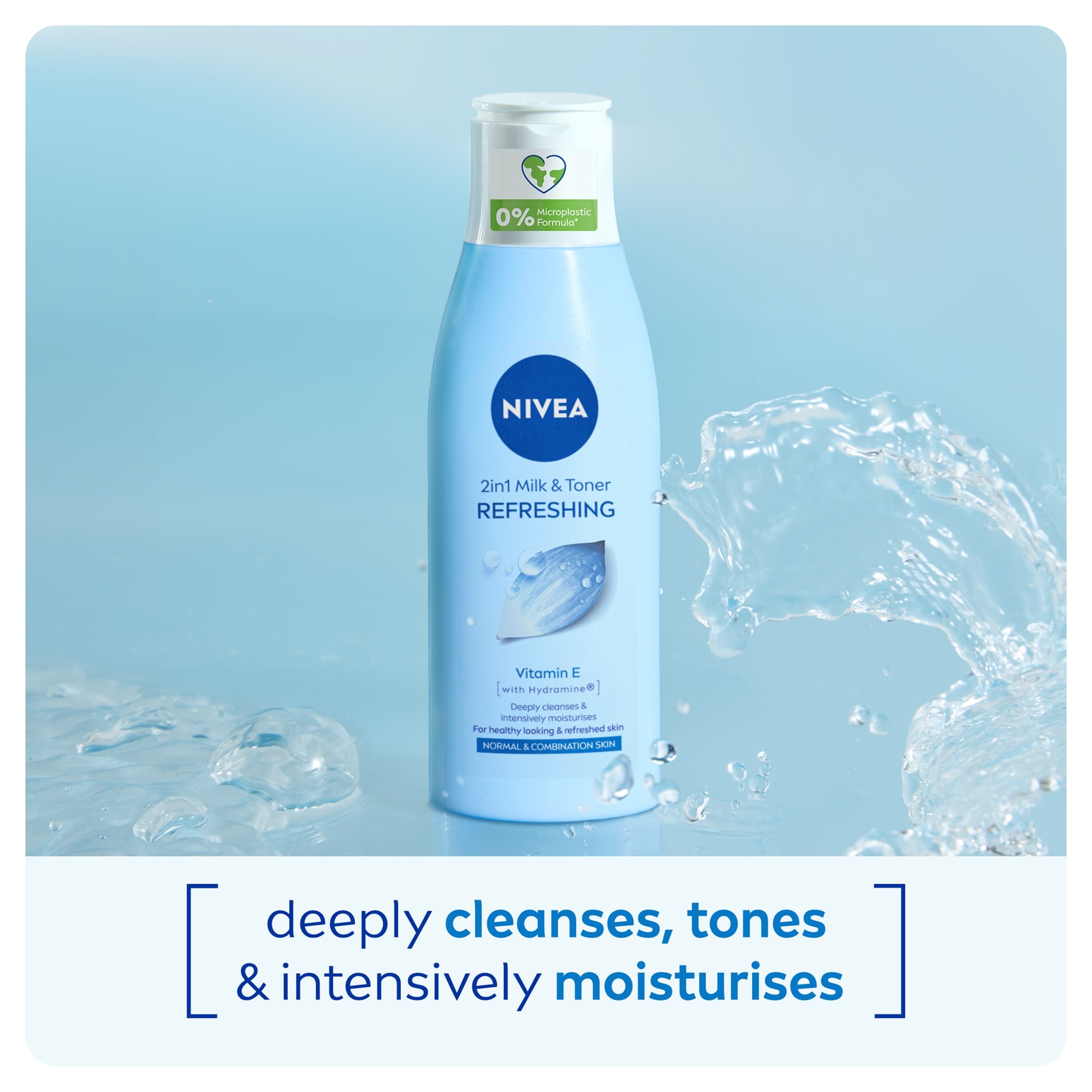 Nivea 2 In 1 Cleanser & Toner 200Ml thumbnail 2