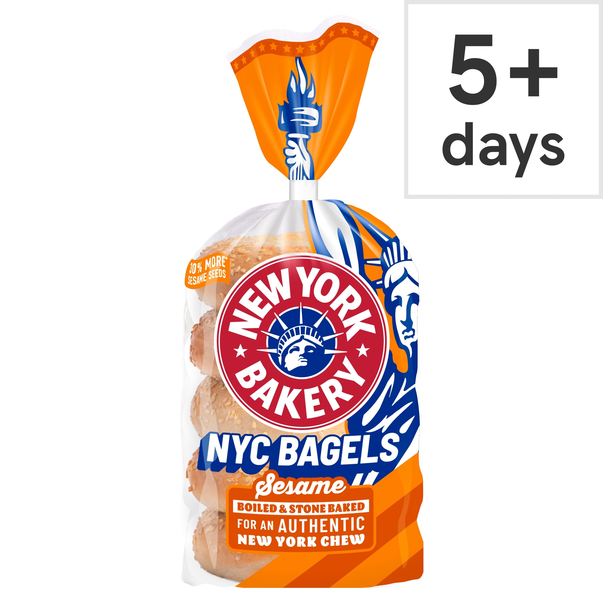New York Bakery Sesame Bagels