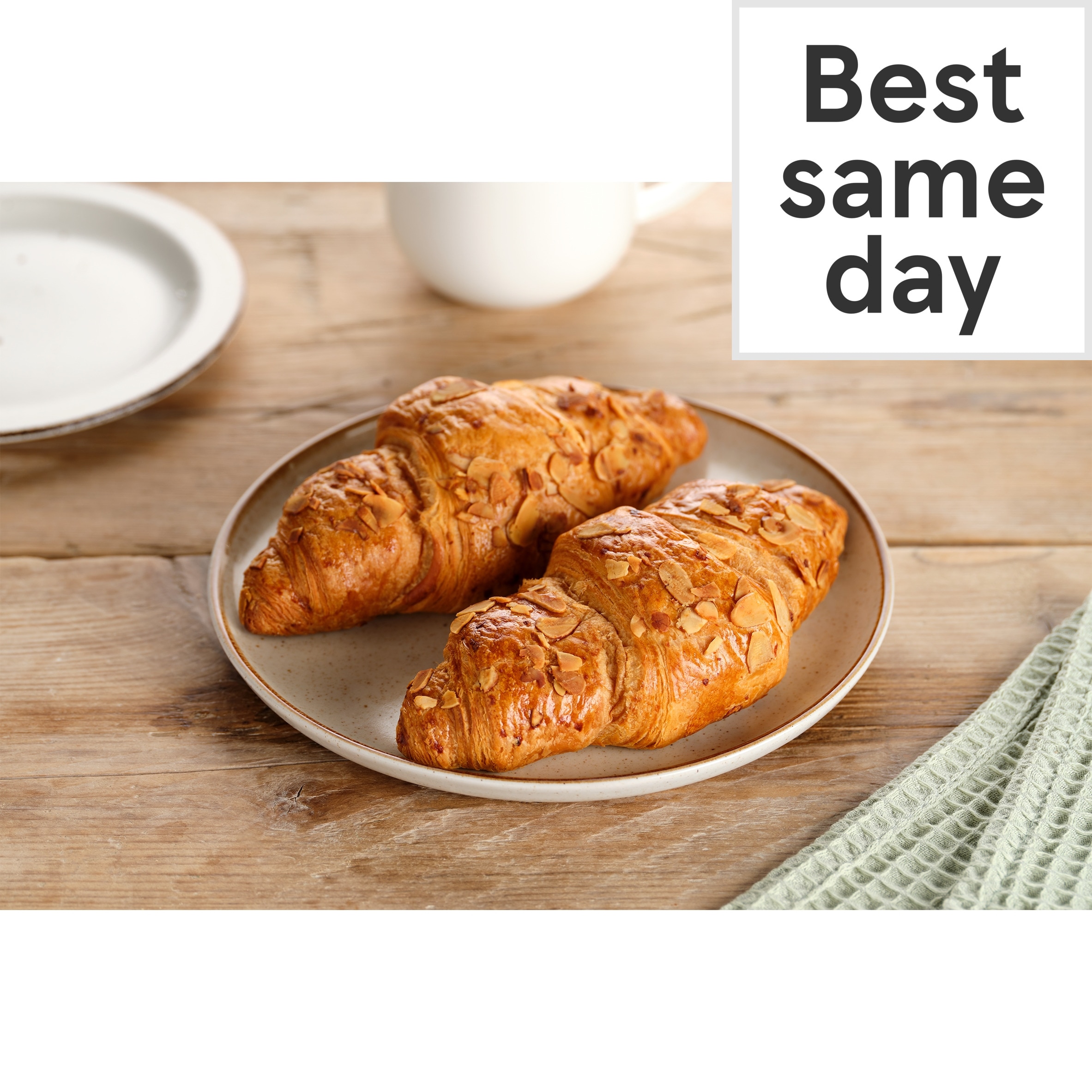 Tesco All Butter Almond Croissant 2 Pack
