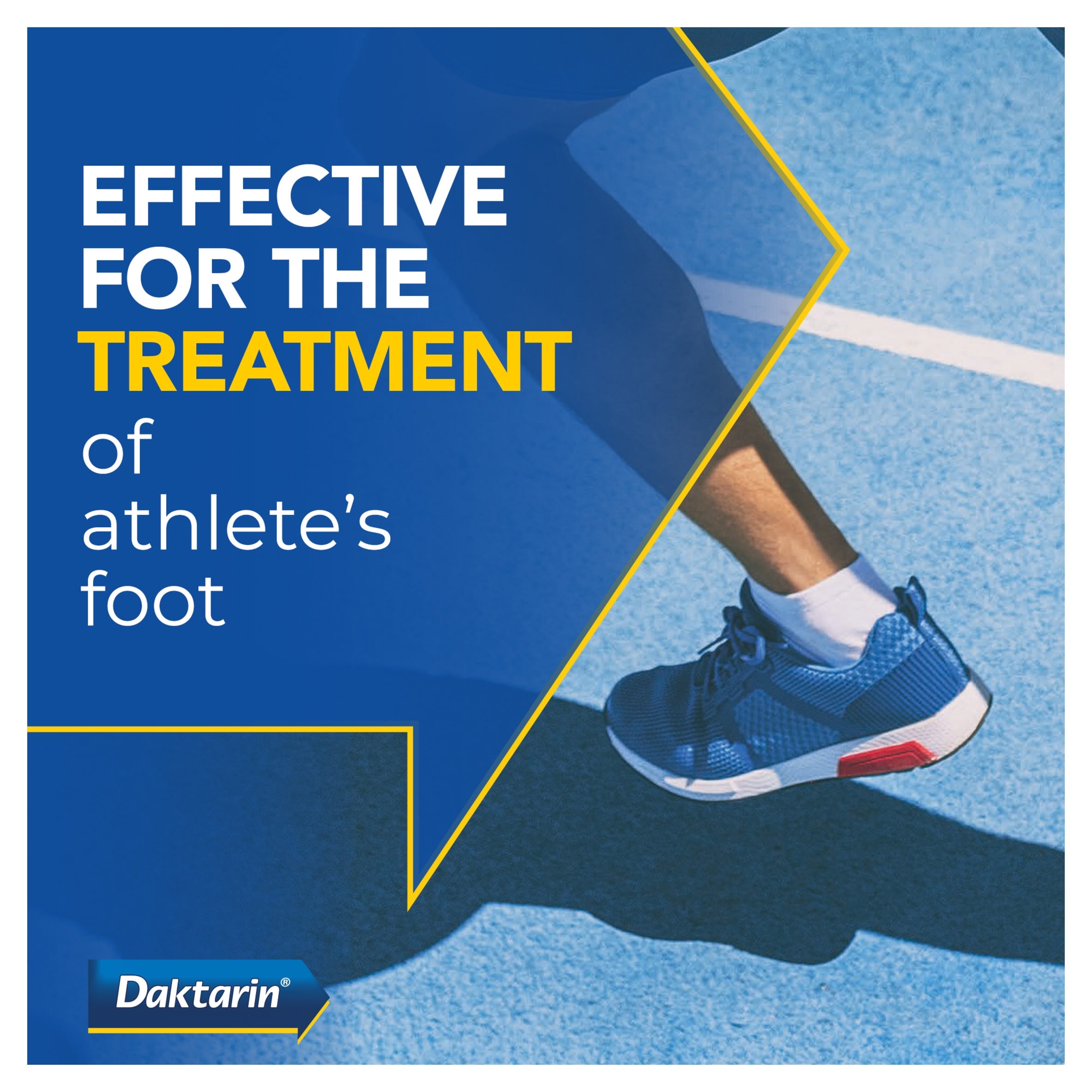 Daktarin Aktiv Cream Athlete's Foot Cream Foot Care 15g thumbnail 5