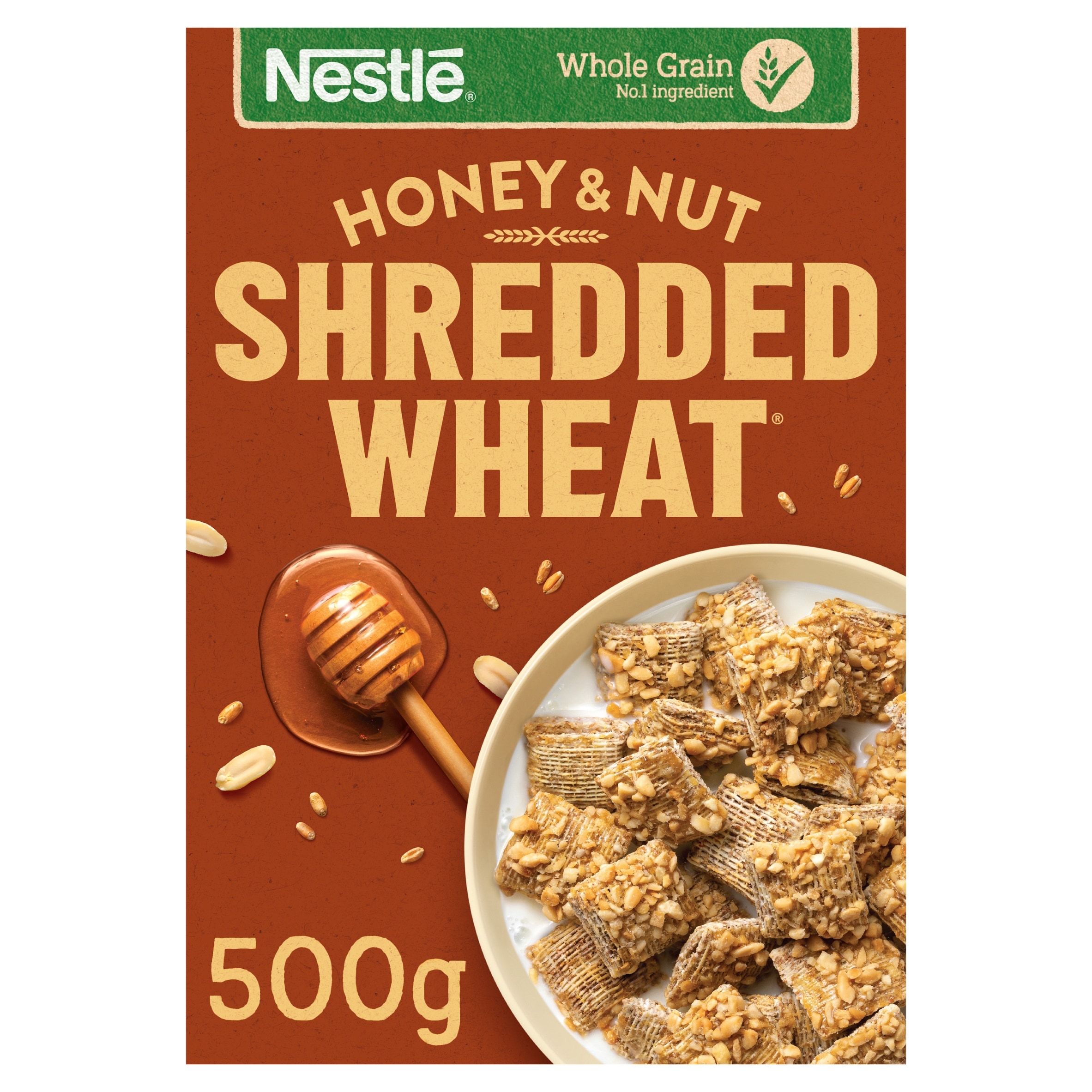 Nestle Shredded Wheat Honey Nut Cereal