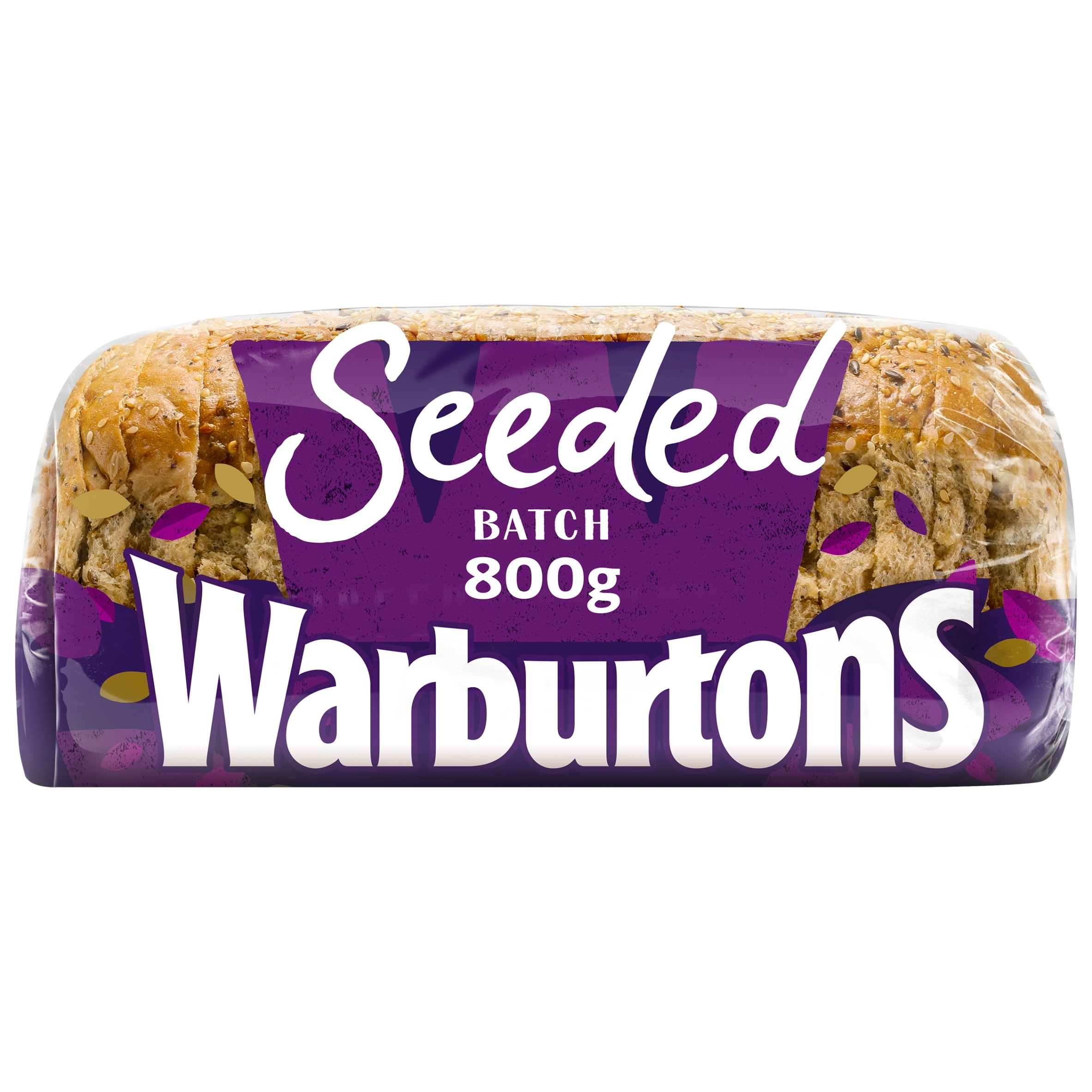Warburtons Thick Sliced Seeded Batch Bread 800g thumbnail 2