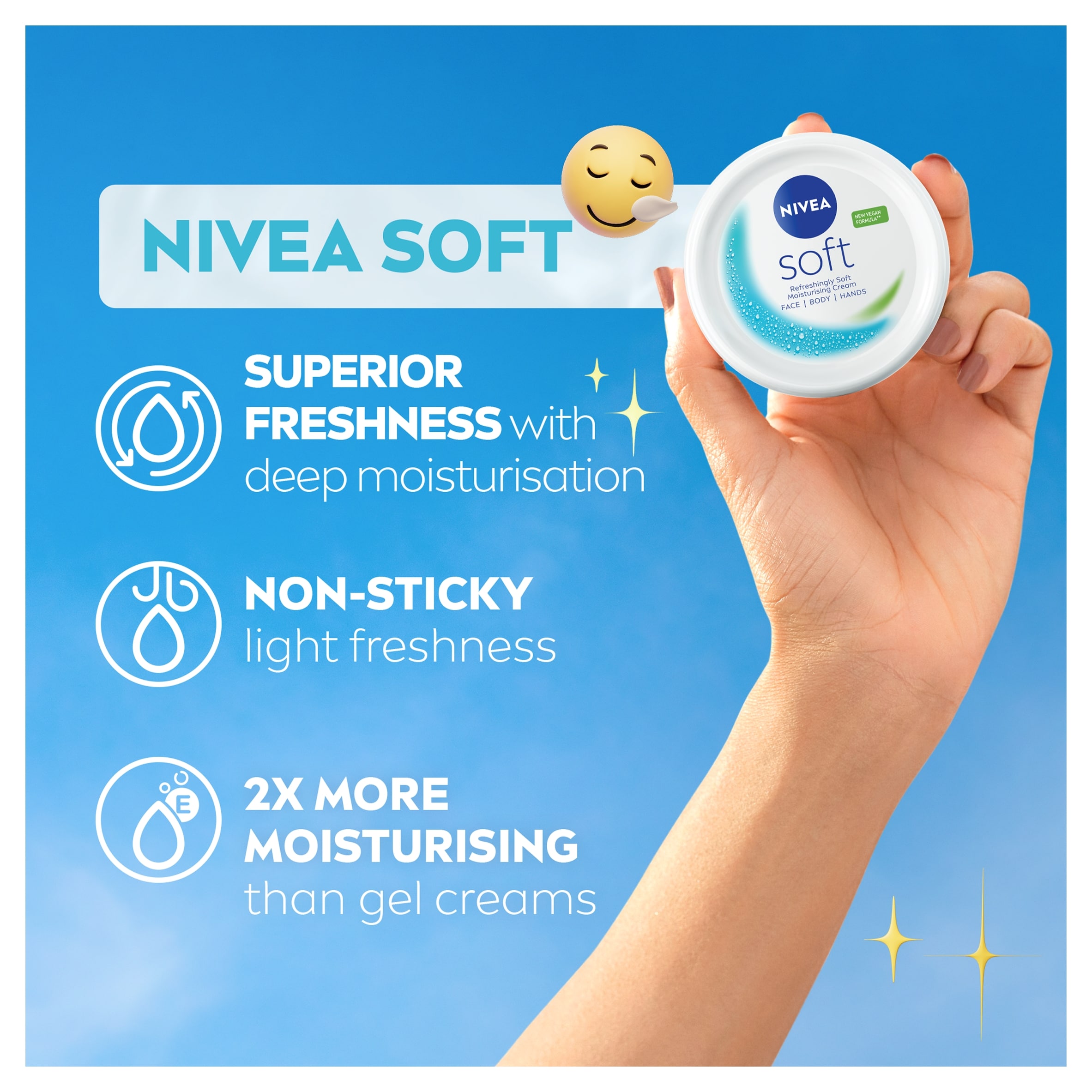 Nivea Intensive Soft Moisturising Cream 200Ml thumbnail 2