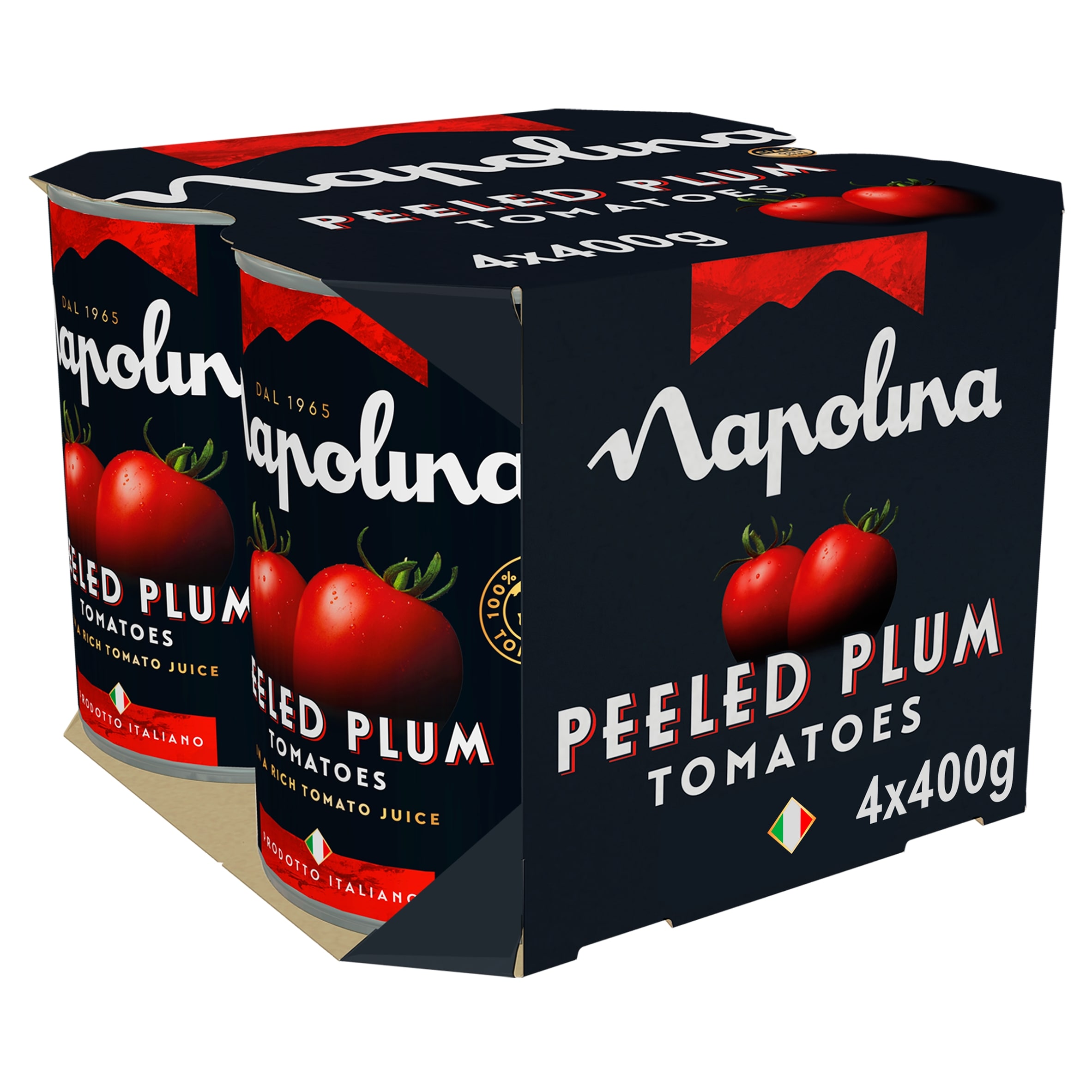 Napolina Plum Tomatoes 4 X 400G