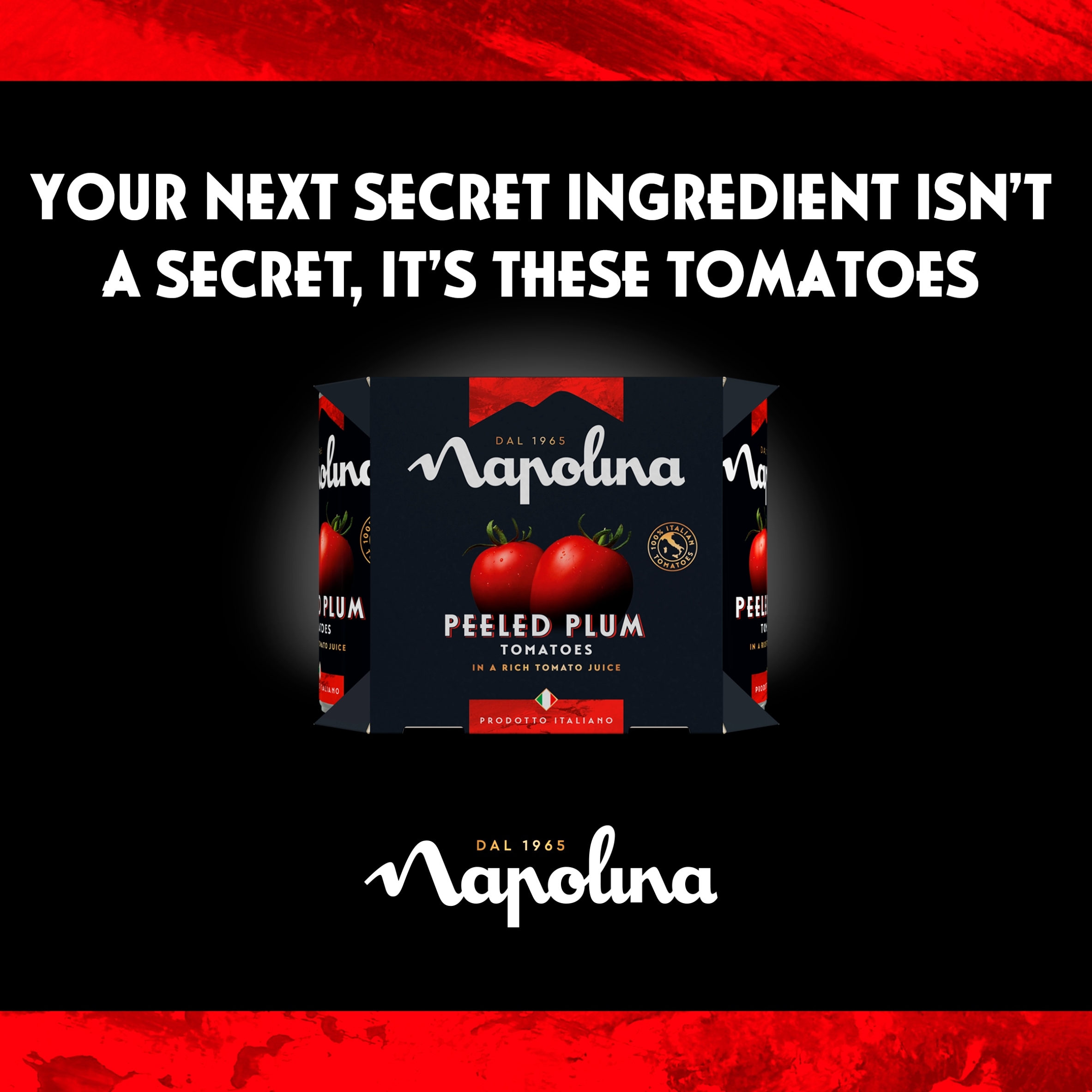 Napolina Plum Tomatoes 4 X 400G thumbnail 2