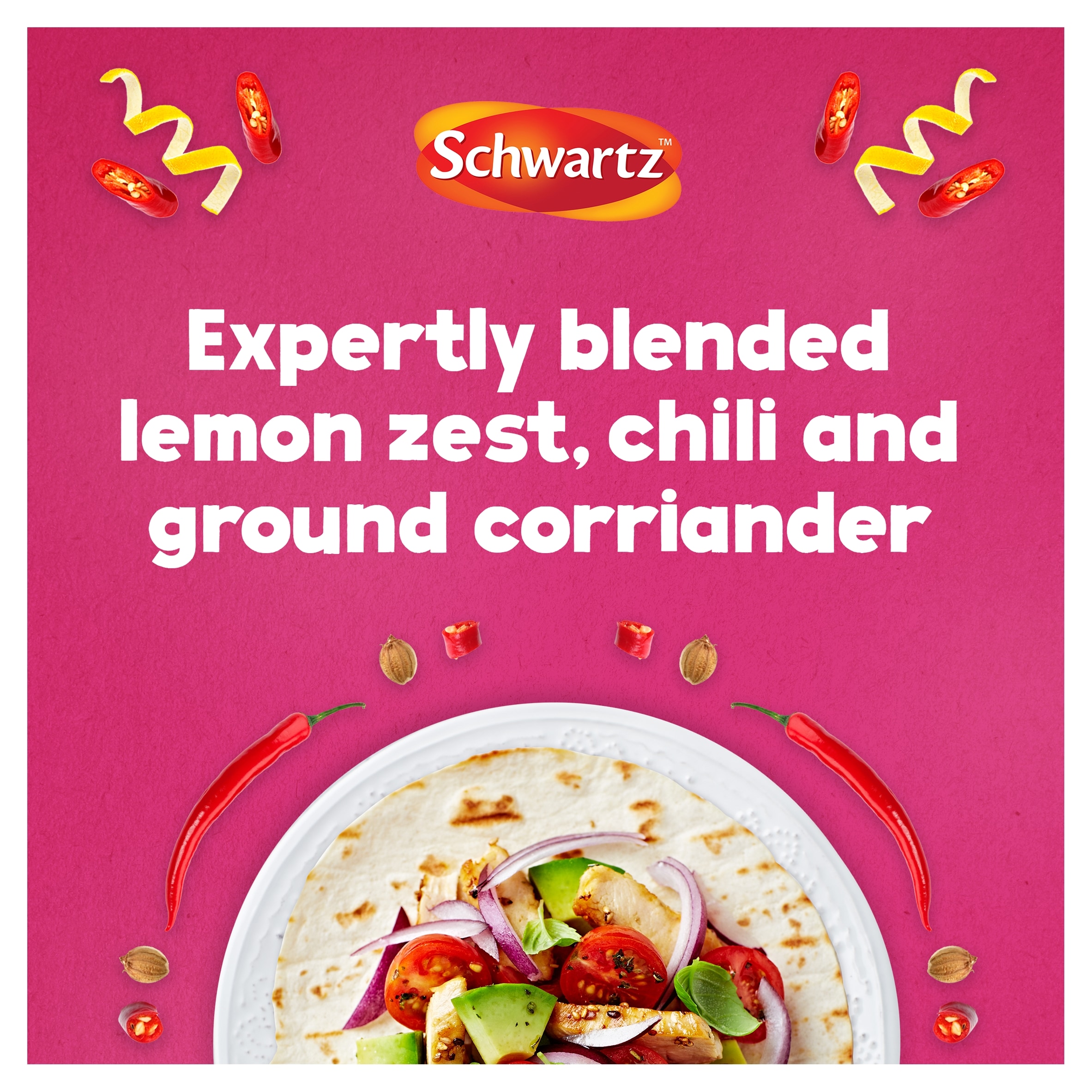 Schwartz Fajita Seasoning 46g  thumbnail 3