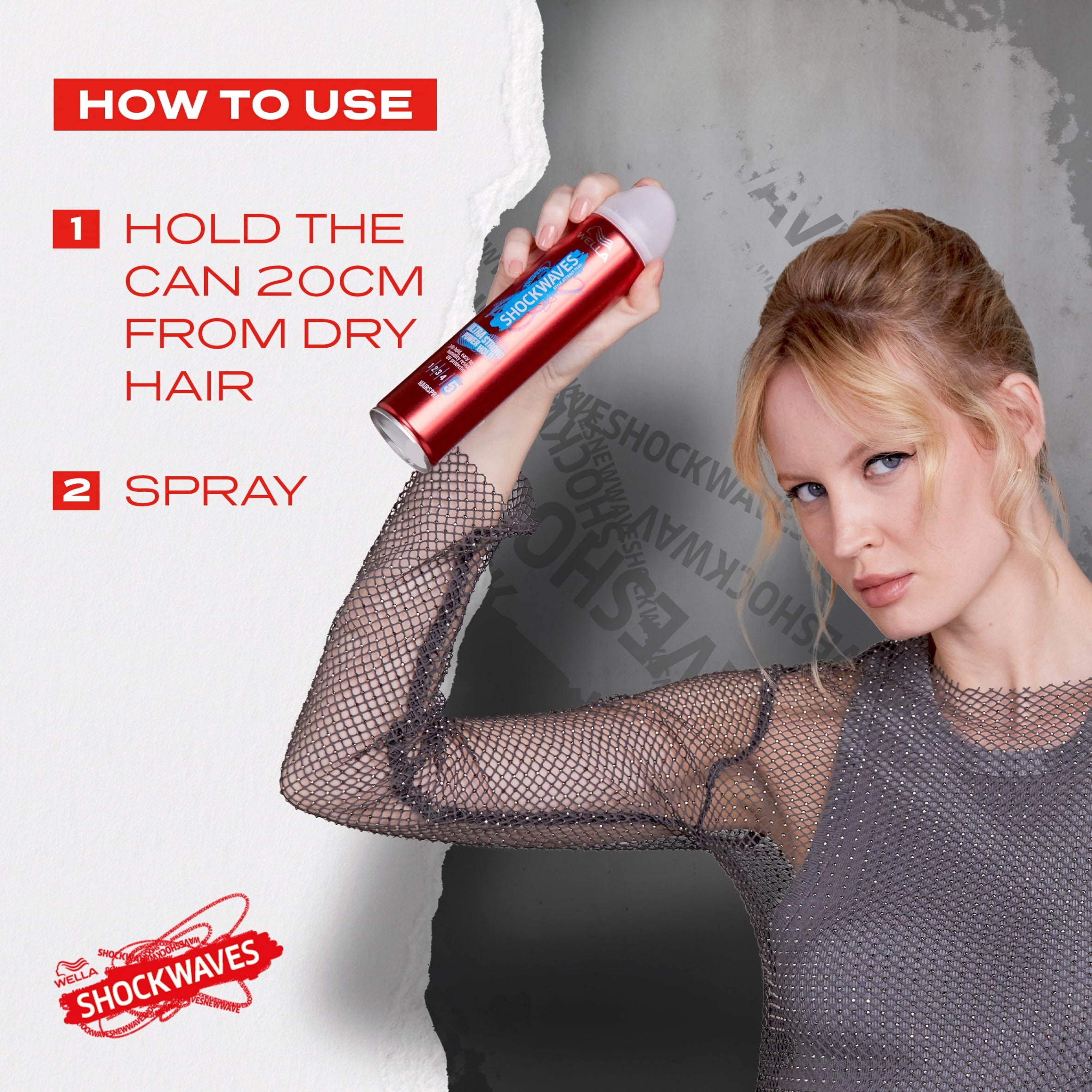 Shockwaves Power Hold Spray Ultra Strong 250M thumbnail 3