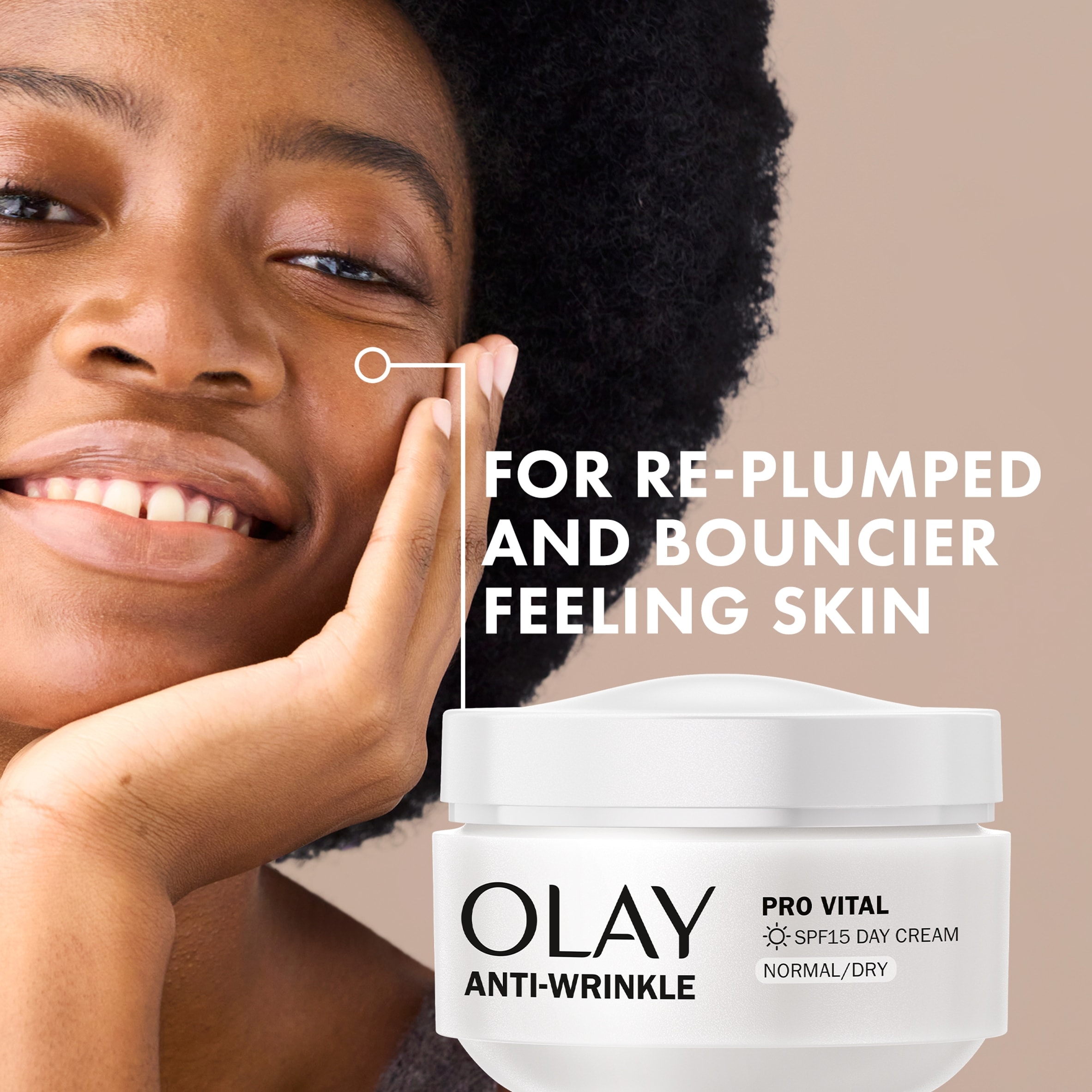 Olay Anti Wrinkle Mature Skin Day Cream Moisturiser Spf 15 50Ml thumbnail 2