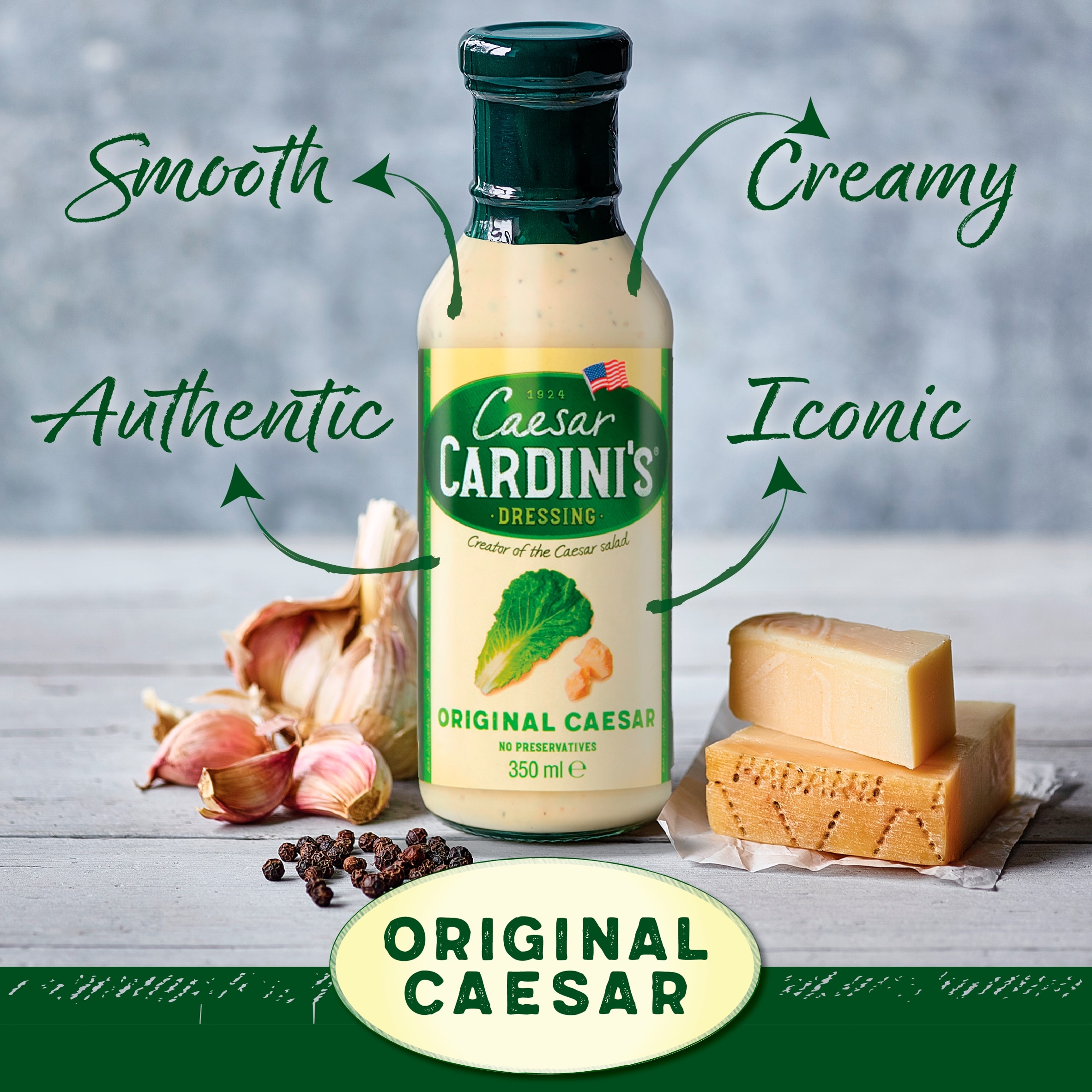 Cardini's Original Caesar Salad Dressing 350ml thumbnail 3
