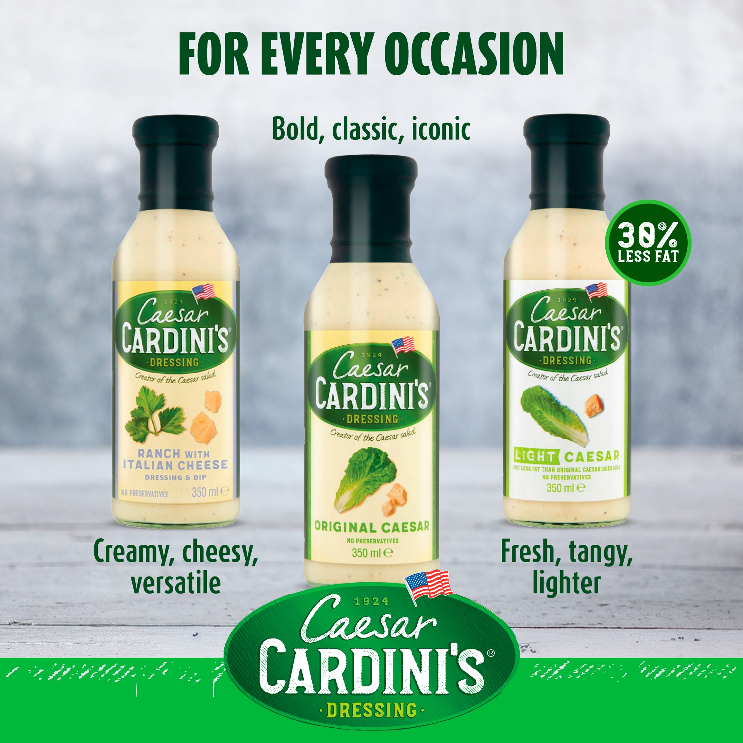 Cardini's Original Caesar Salad Dressing 350ml thumbnail 5