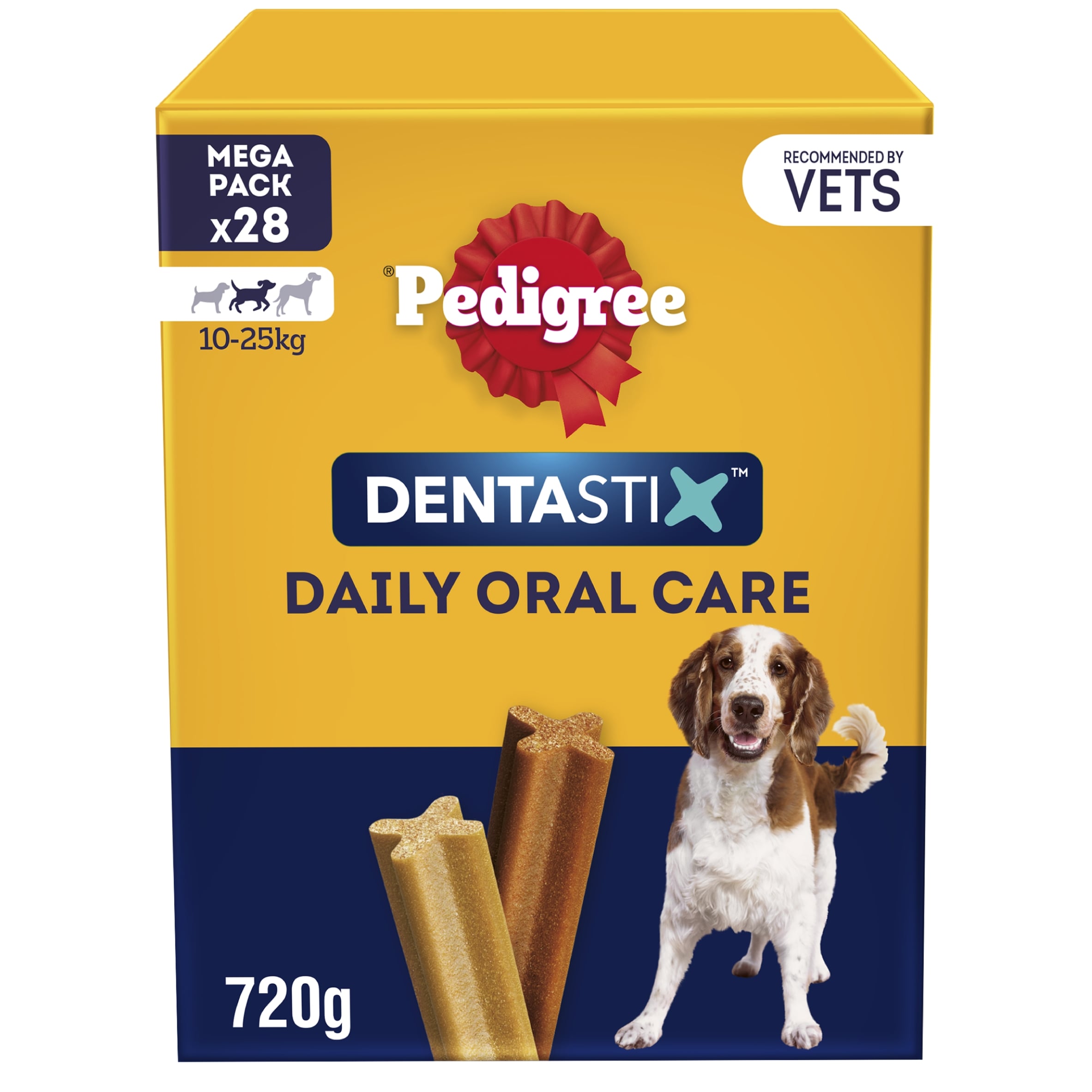 Pedigree Dentastix Daily Adult Medium Dog Treats Dental Sticks
