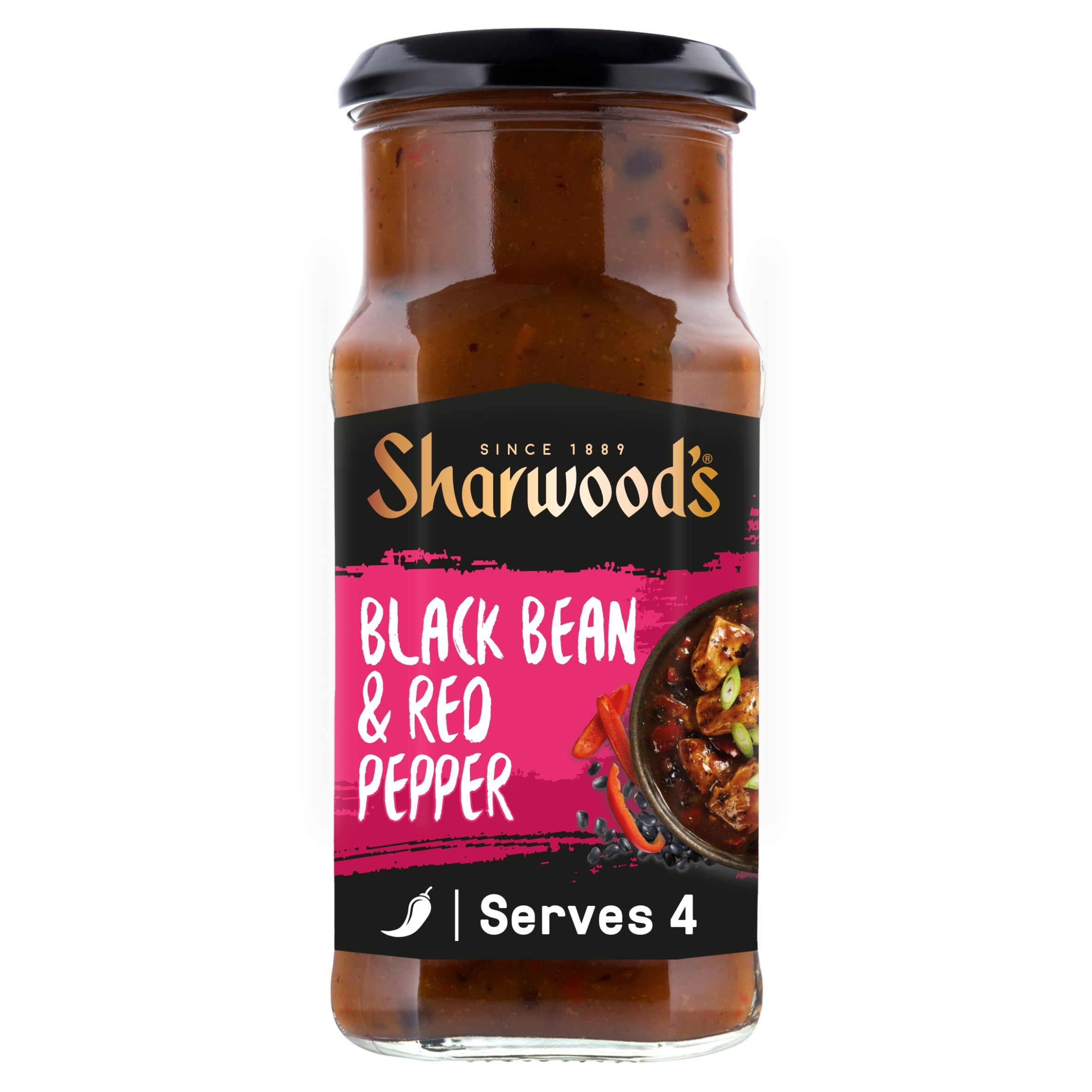 Sharwood's Stir Fry Black Bean & Red Pepper Cooking Sauce