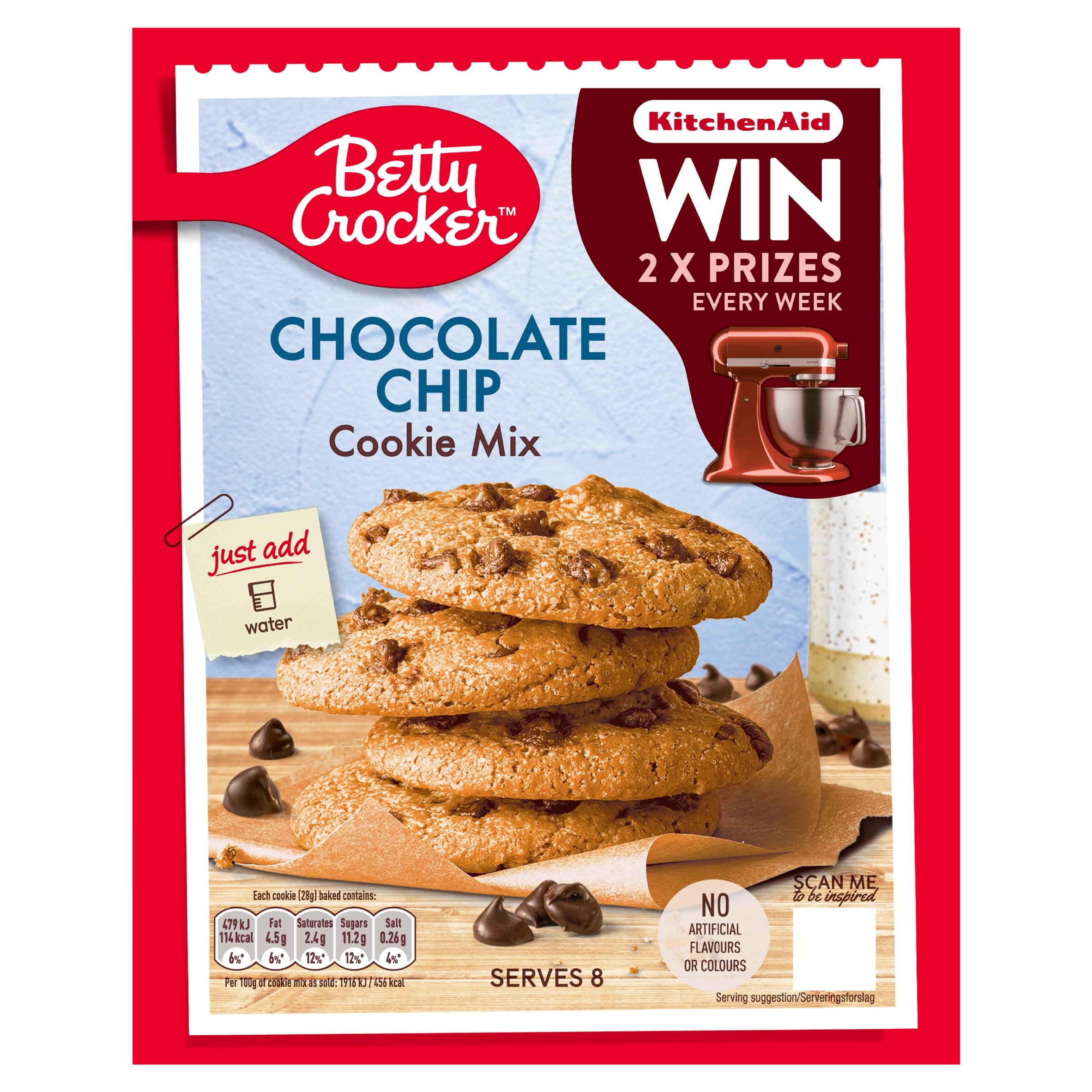 Betty Crocker Chocolate Chip Cookie Dough Mix
