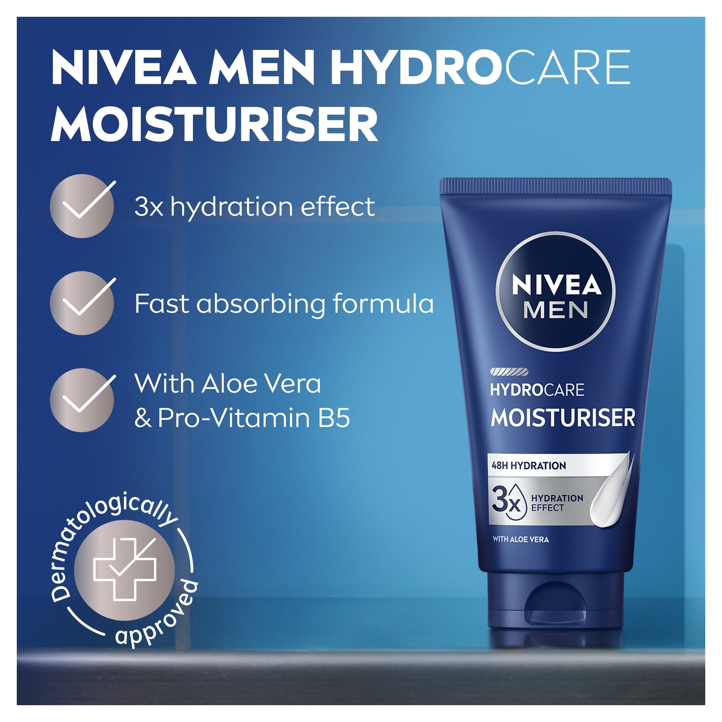 NIVEA MEN Protect & Care Rehydrating Face Moisturiser 75ml thumbnail 2
