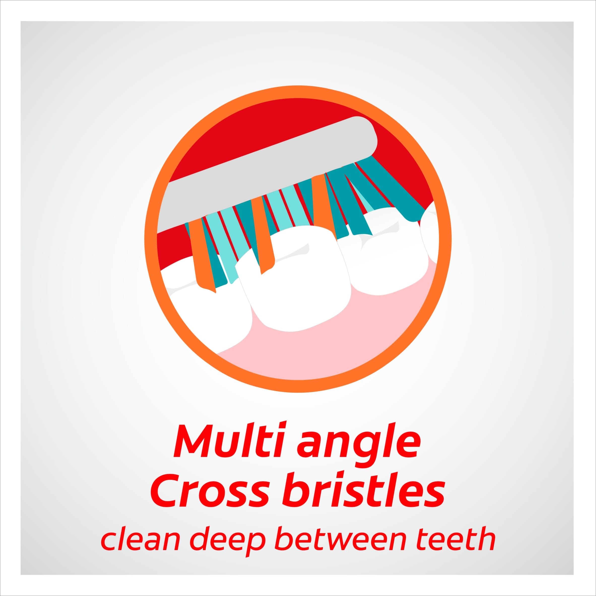 Colgate ZigZag Medium Toothbrush 3 Pack thumbnail 4