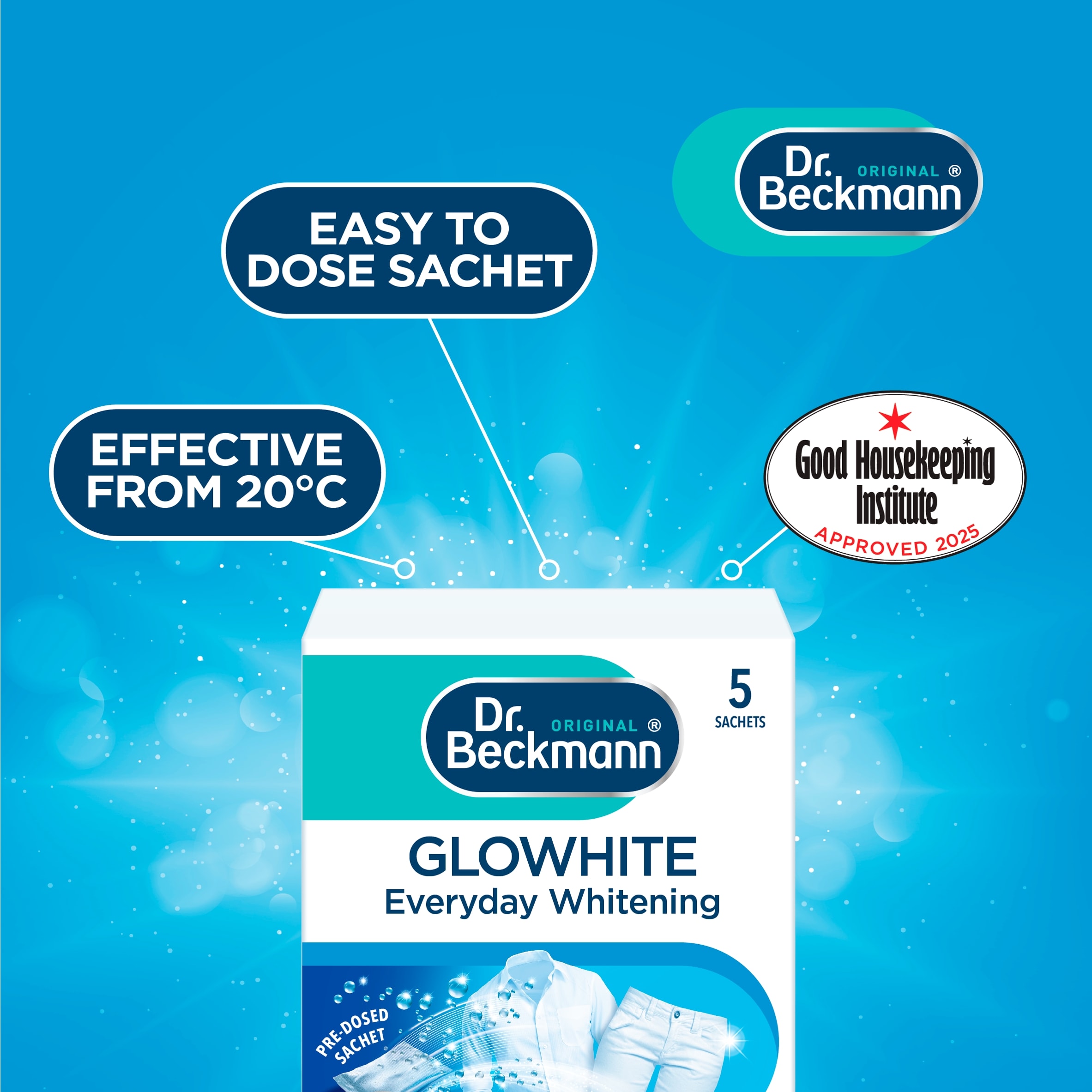 Dr Beckmann Original Glowhite 5X40g thumbnail 2
