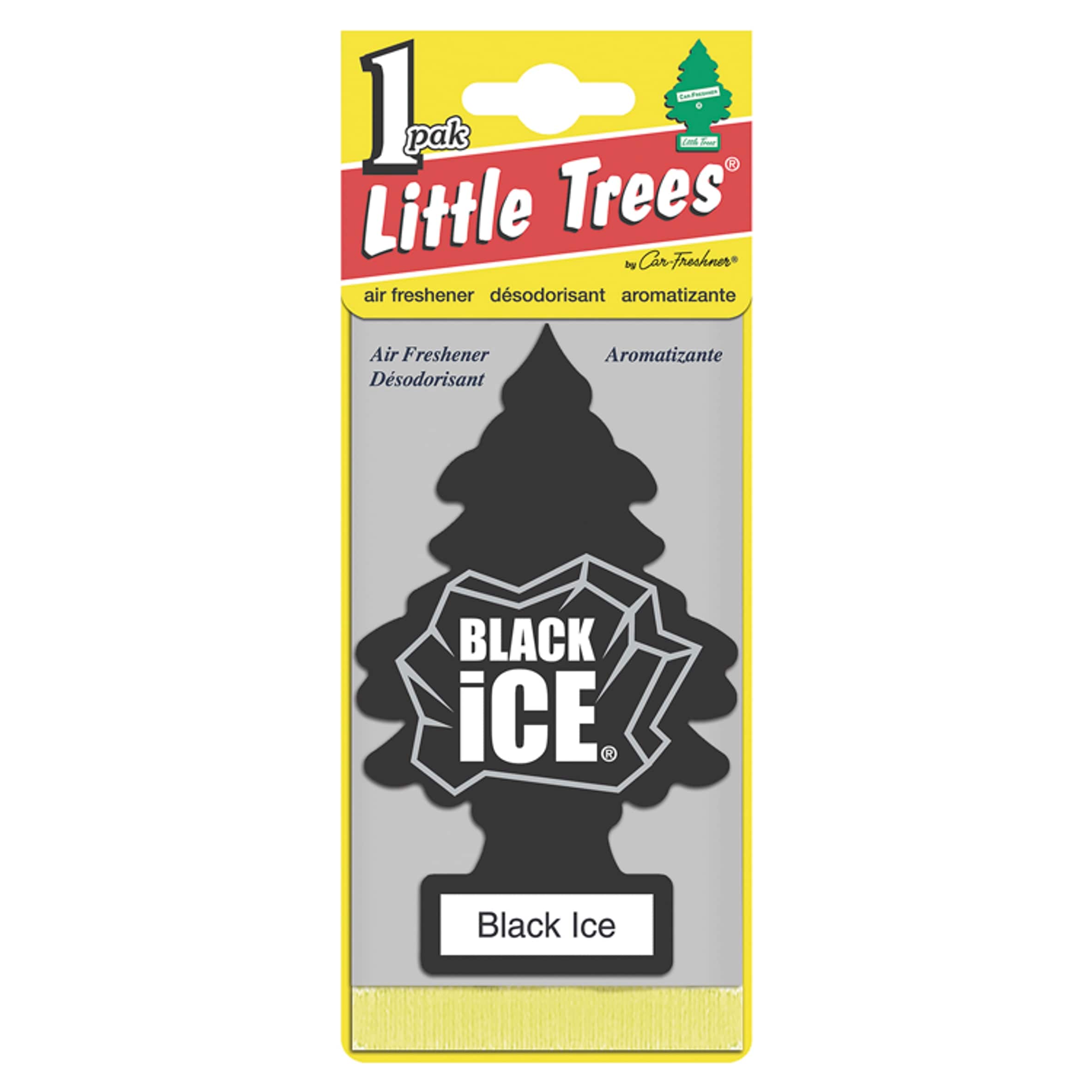 Little Trees Black Ice Air Freshener