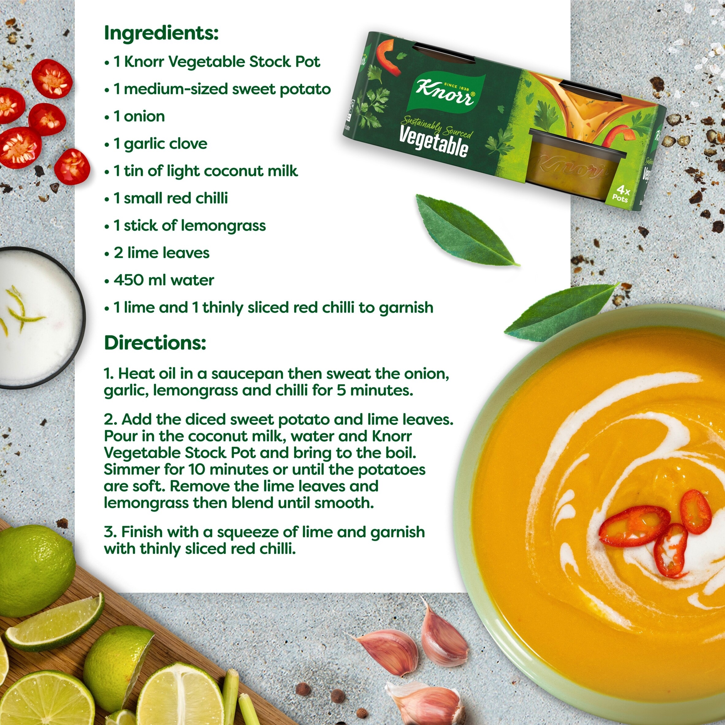 Knorr Vegetable Stock Pot 4x28g thumbnail 4