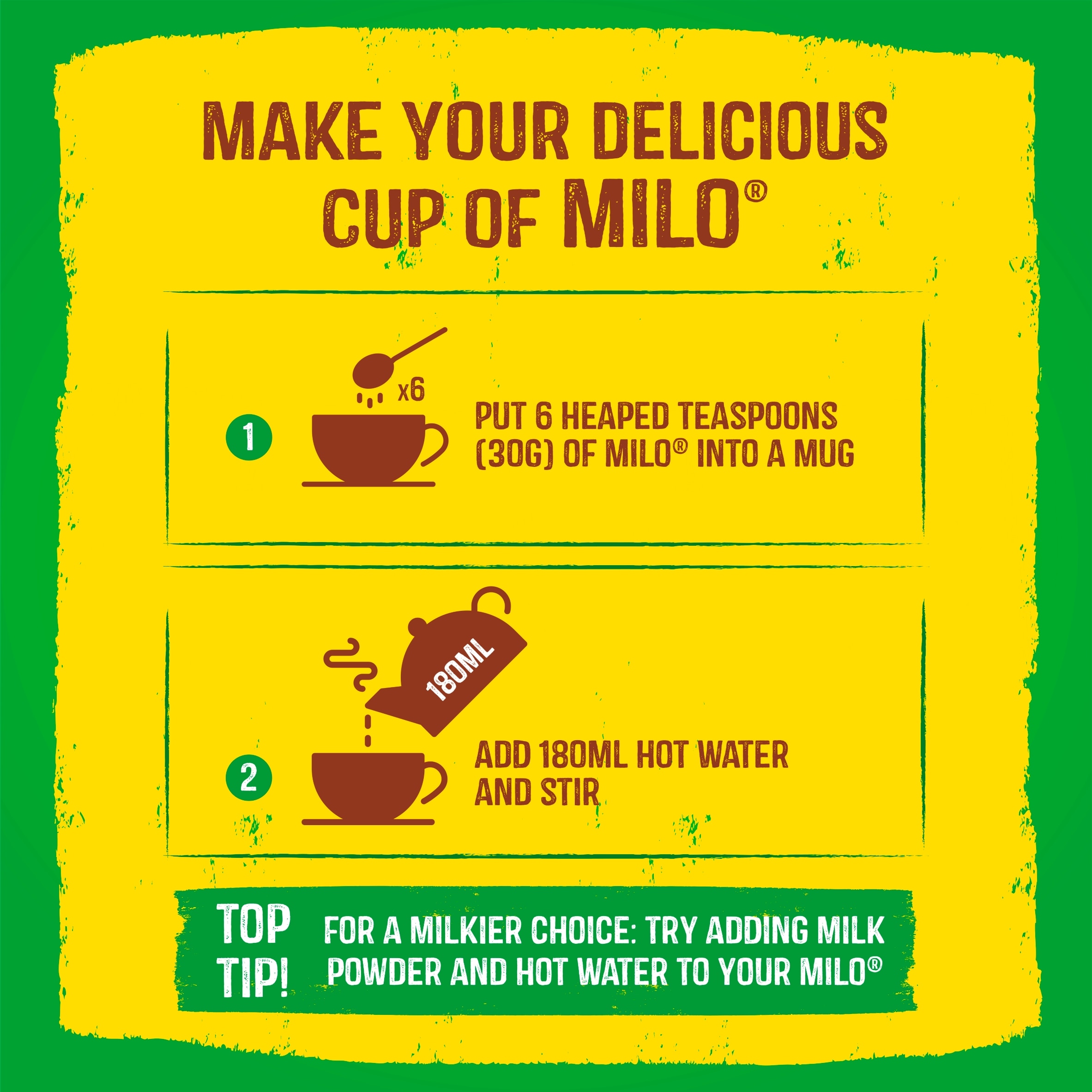 Milo Instant Malt Chocolate Drinking Powder Tin Singapore 400g thumbnail 3