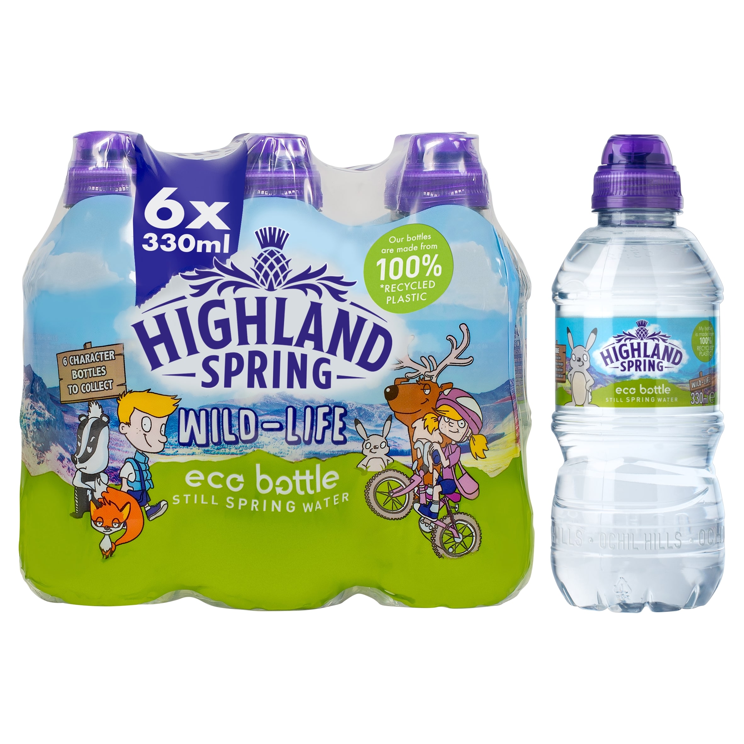 Highland Spring Kids Still Water 6 Pack thumbnail 2
