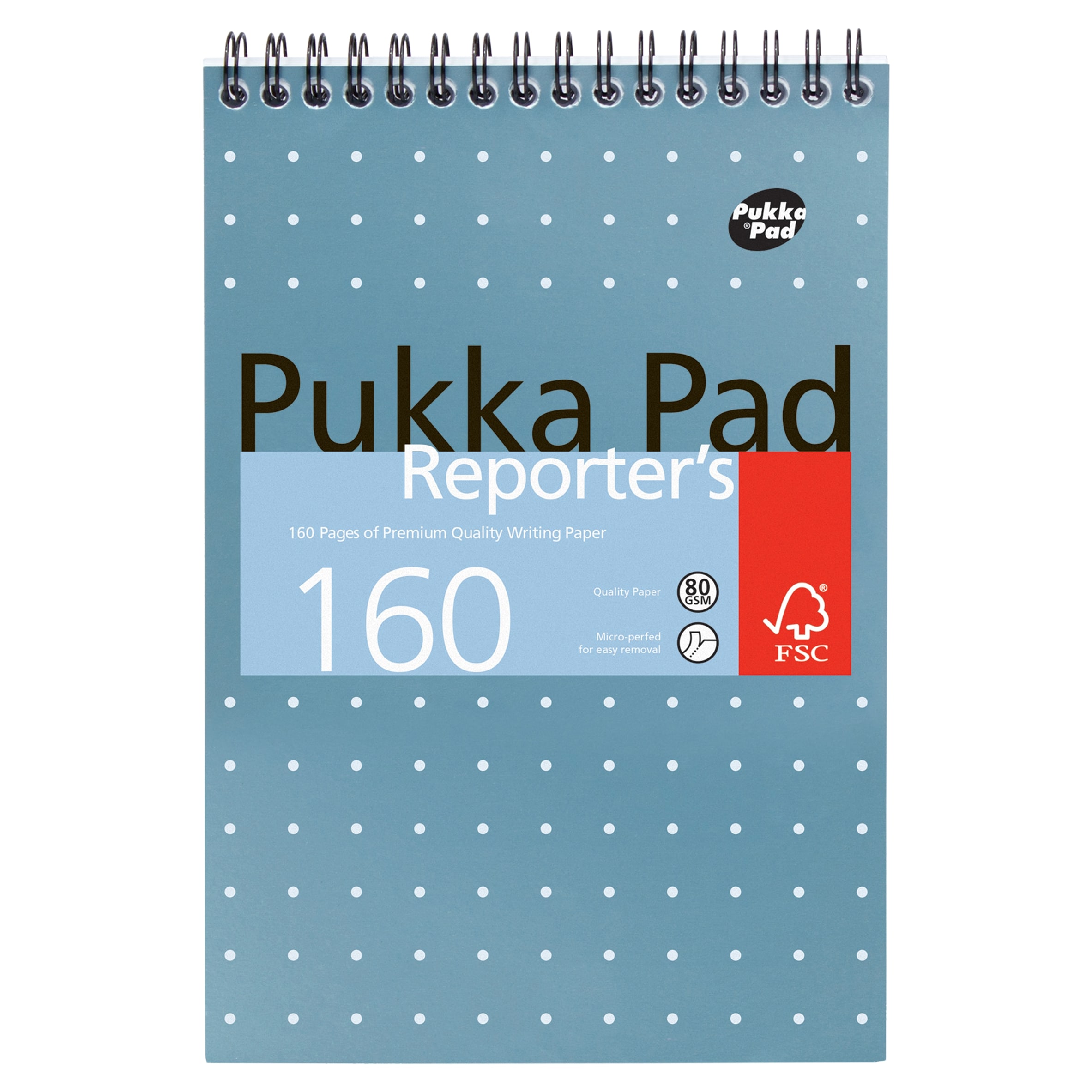 PUKKA REPORTERS NOTEBOOK 160 PAGES