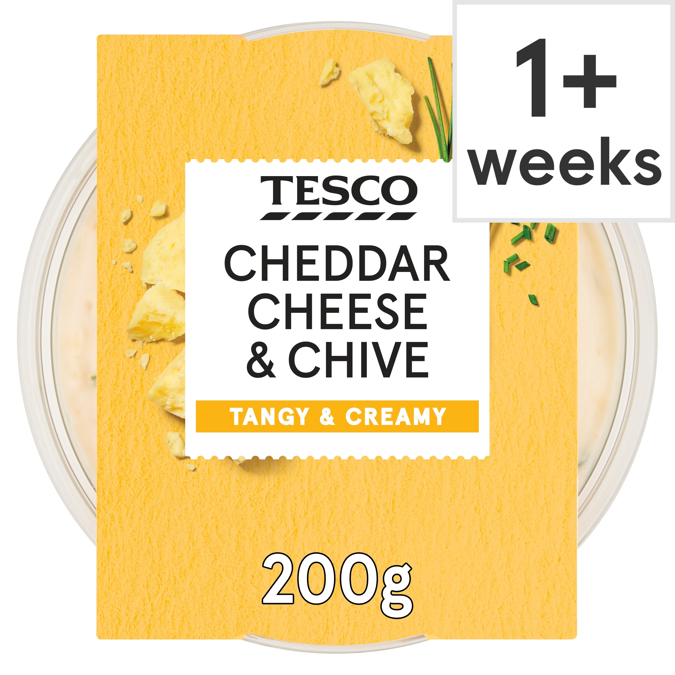Tesco Cheddar Cheese & Chive Dip 200G