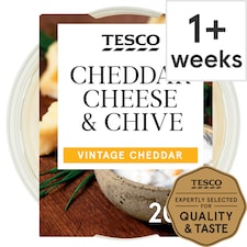 Tesco Cheddar Cheese & Chive Dip 200G
