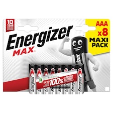 Energizer Max AAA 8 Pack