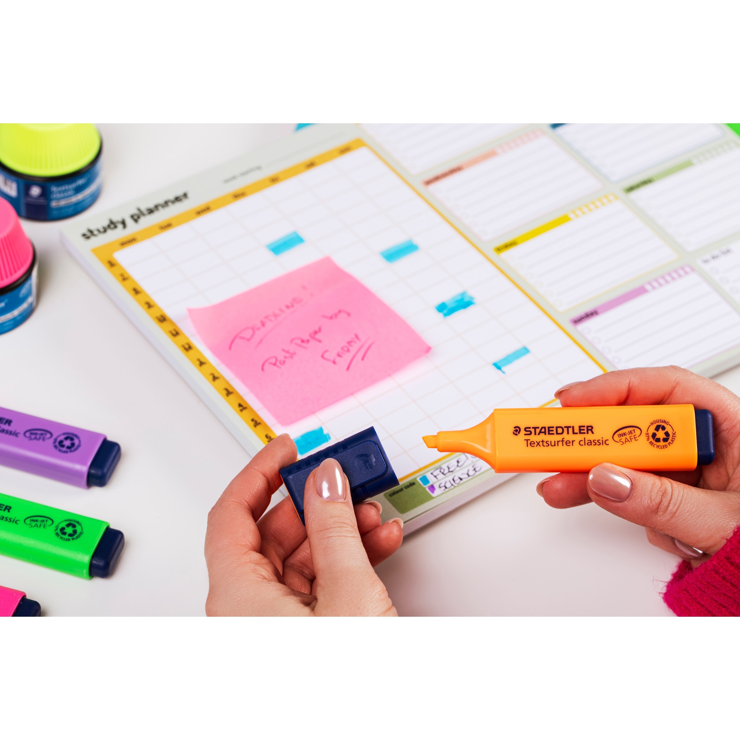 Staedtler Stationery Textsurfer Highlighters 4 Pack thumbnail 3