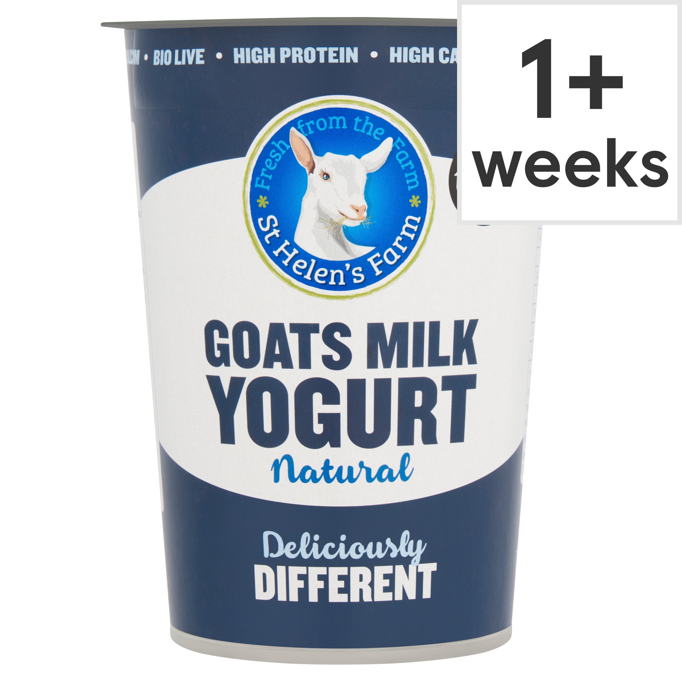 St Helen's Farm Natural Goats Milk Yogurt 450G