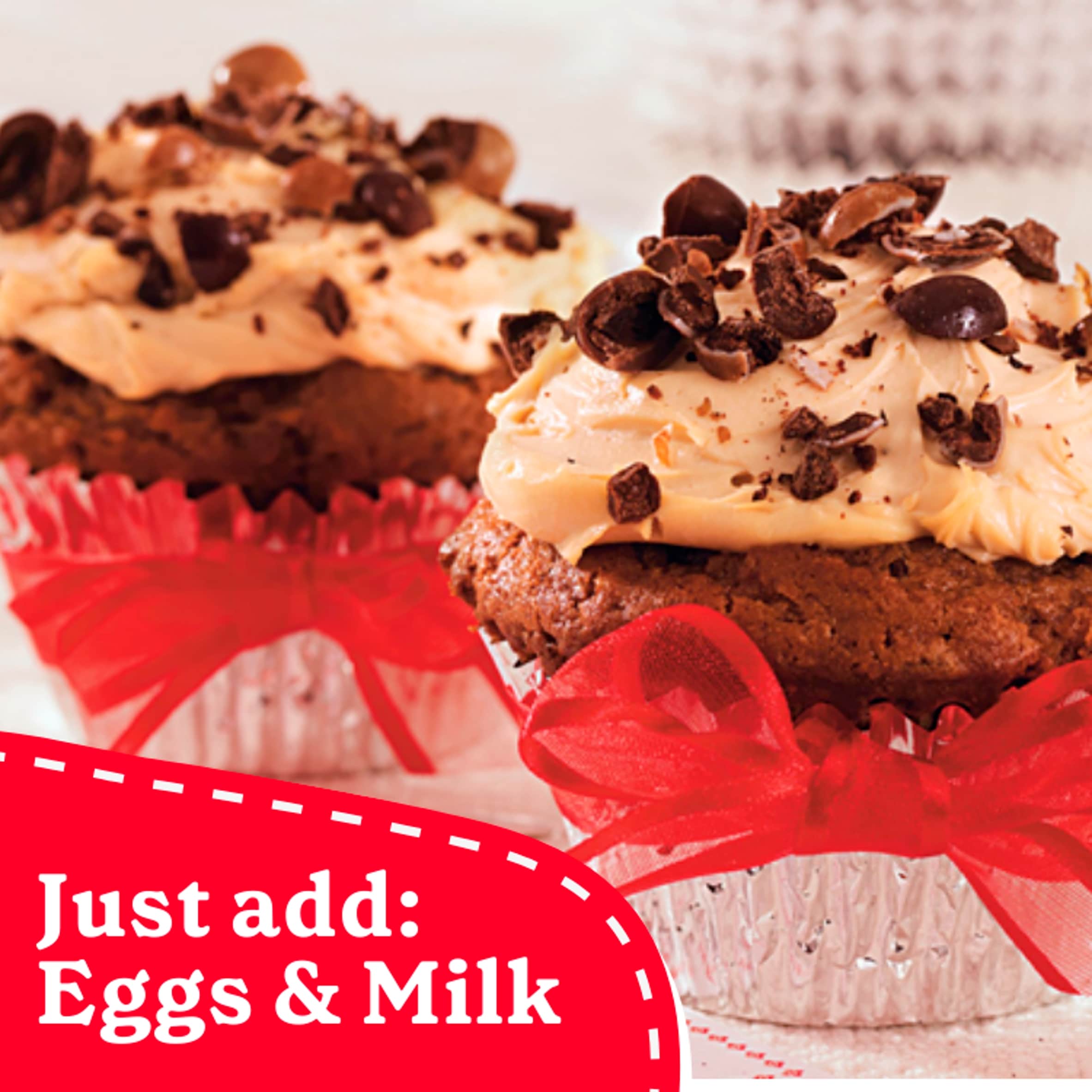 Betty Crocker Chocolate Chunk Muffin Mix 335G thumbnail 2