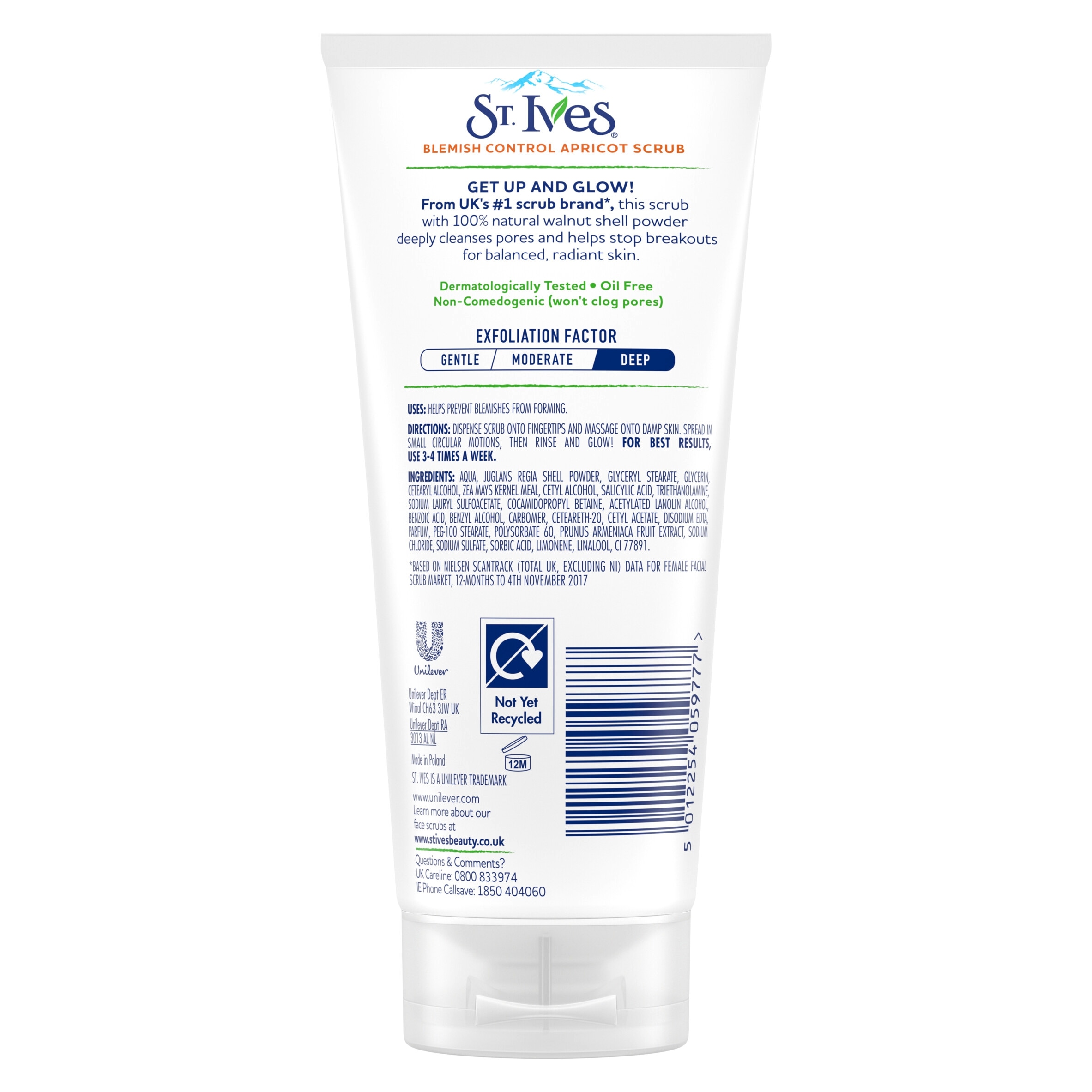 St. Ives Blemish Fighting Apricot Scrub 150Ml thumbnail 2