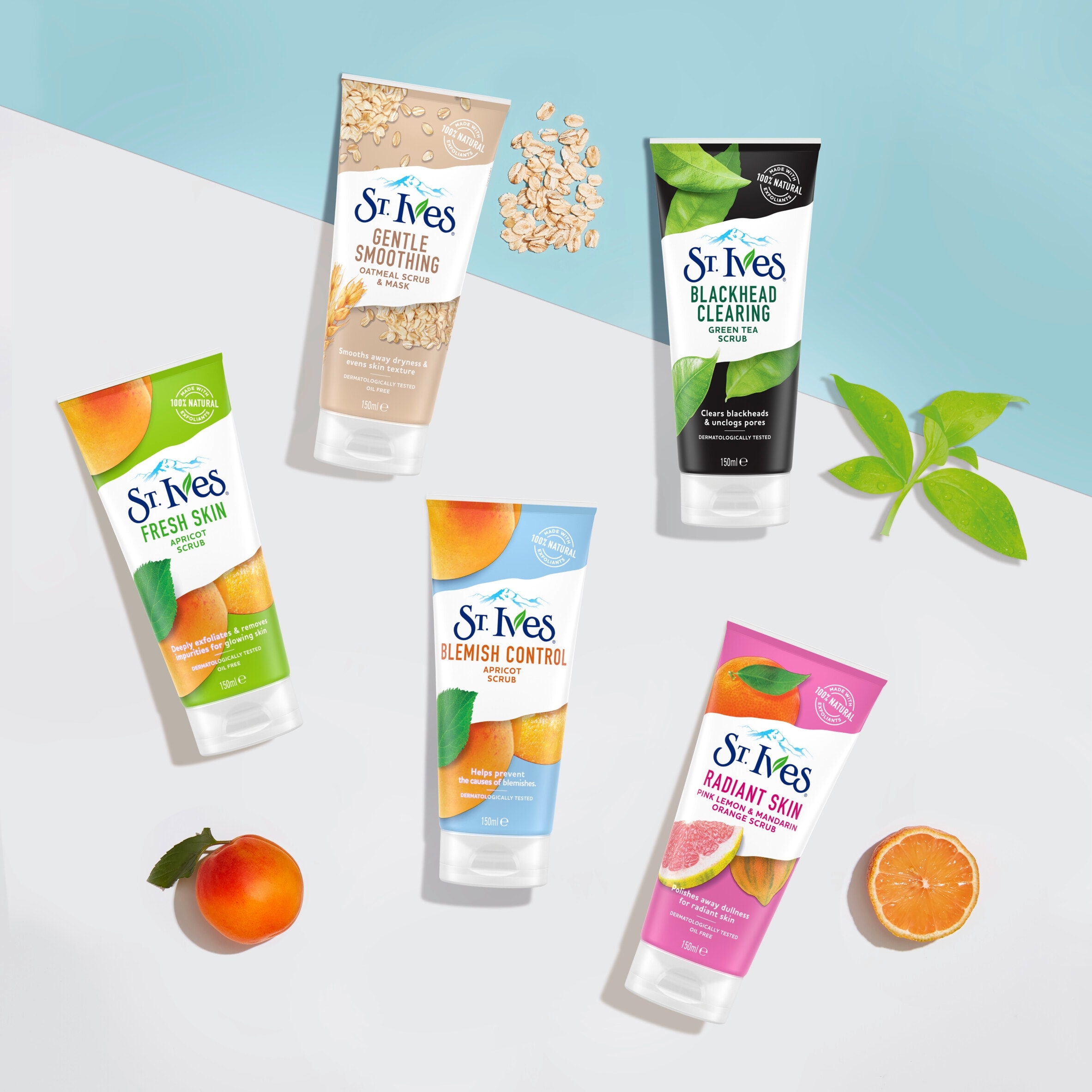 St. Ives Blemish Fighting Apricot Scrub 150Ml thumbnail 3