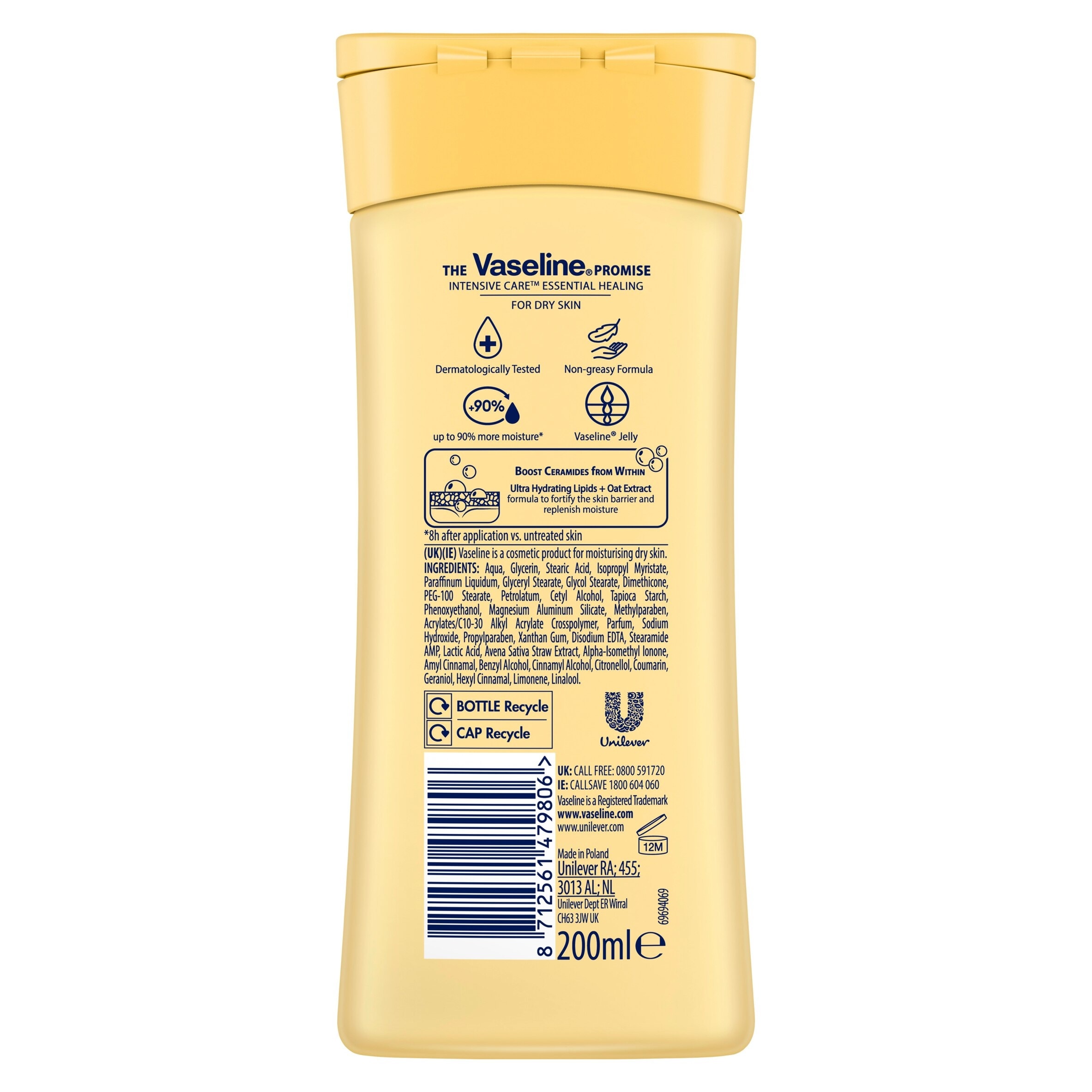 Vaseline Intensive Care Essential Lotion 200Ml thumbnail 2
