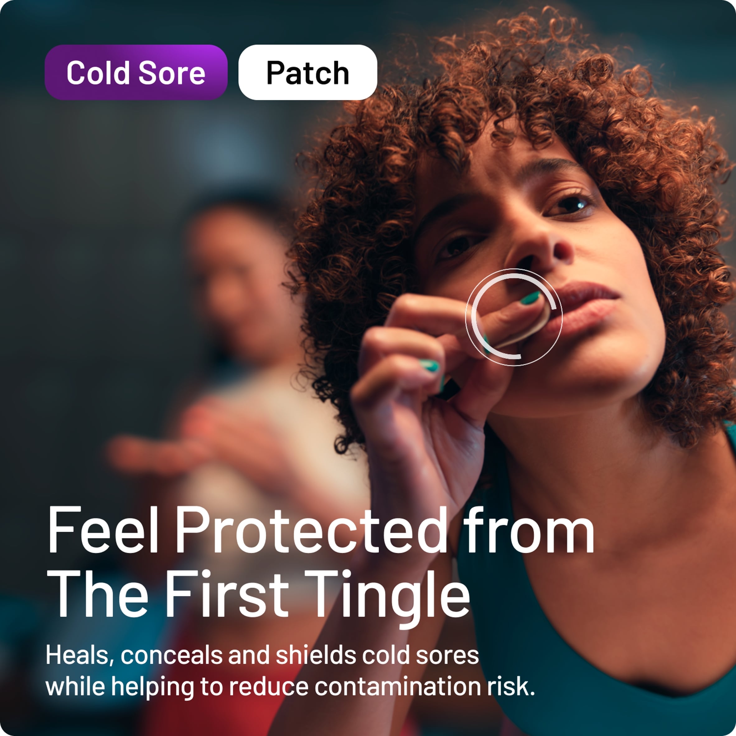 Compeed Invisible Cold Sore Patch 15s thumbnail 2