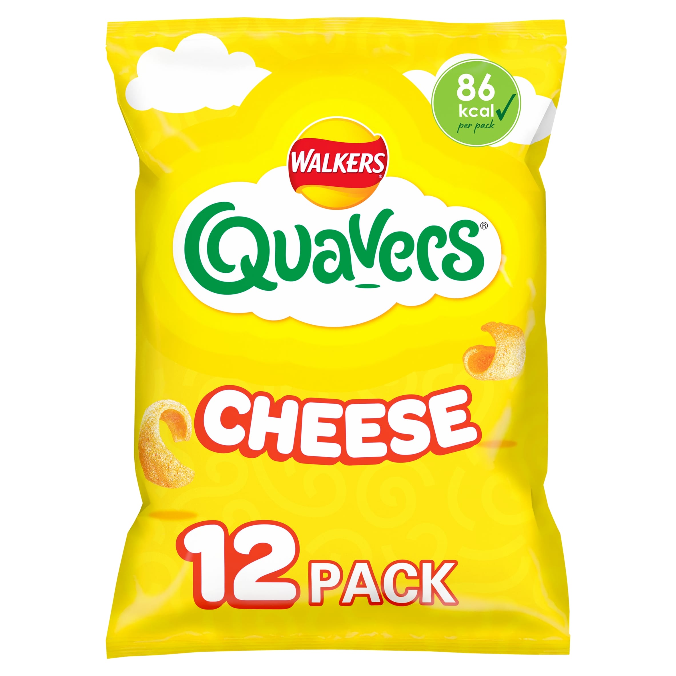Walkers Quavers Cheese Multipack Crisps 12x16g thumbnail 4