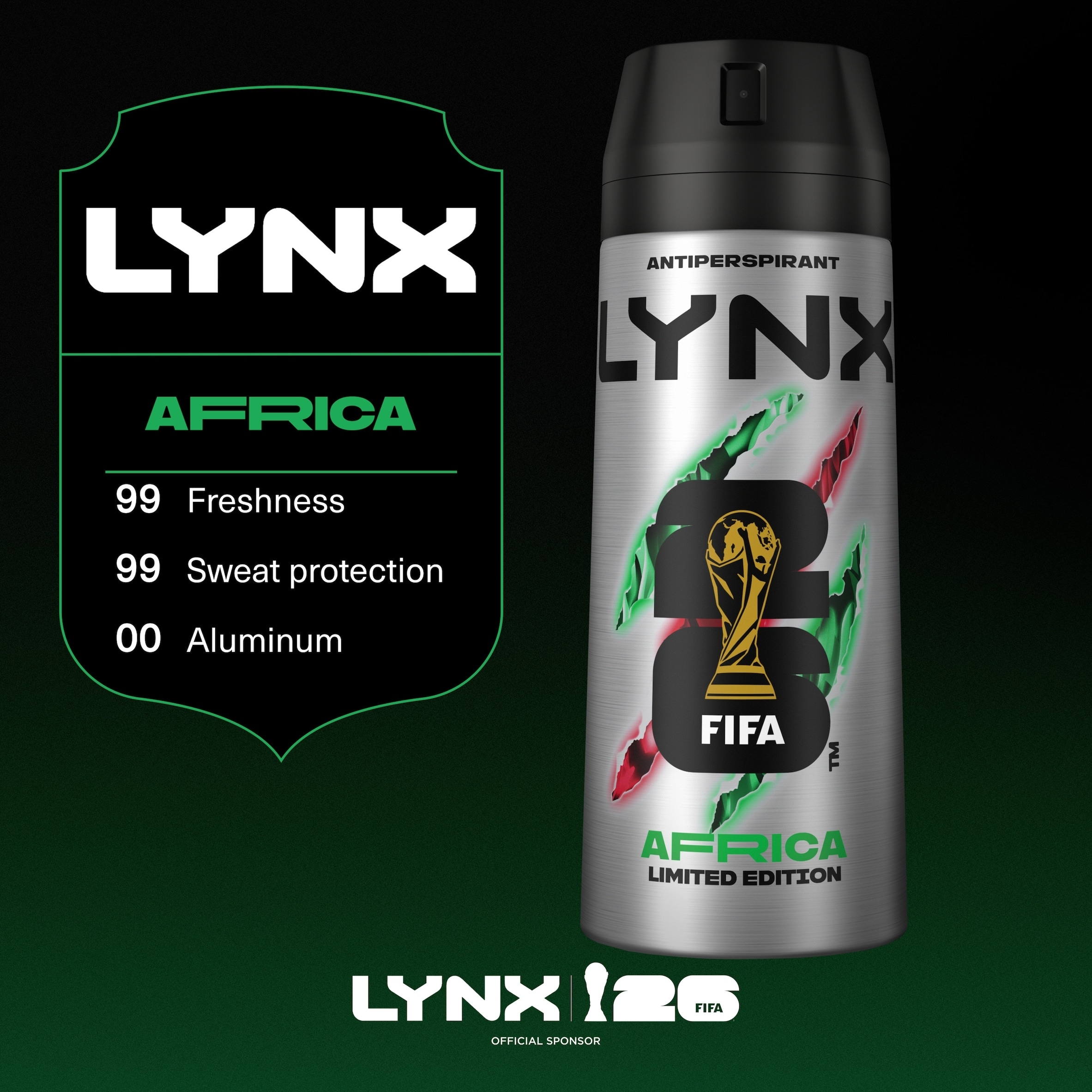 Lynx Africa 72h Antiperspirant Deodorant for Men 150ml thumbnail 5