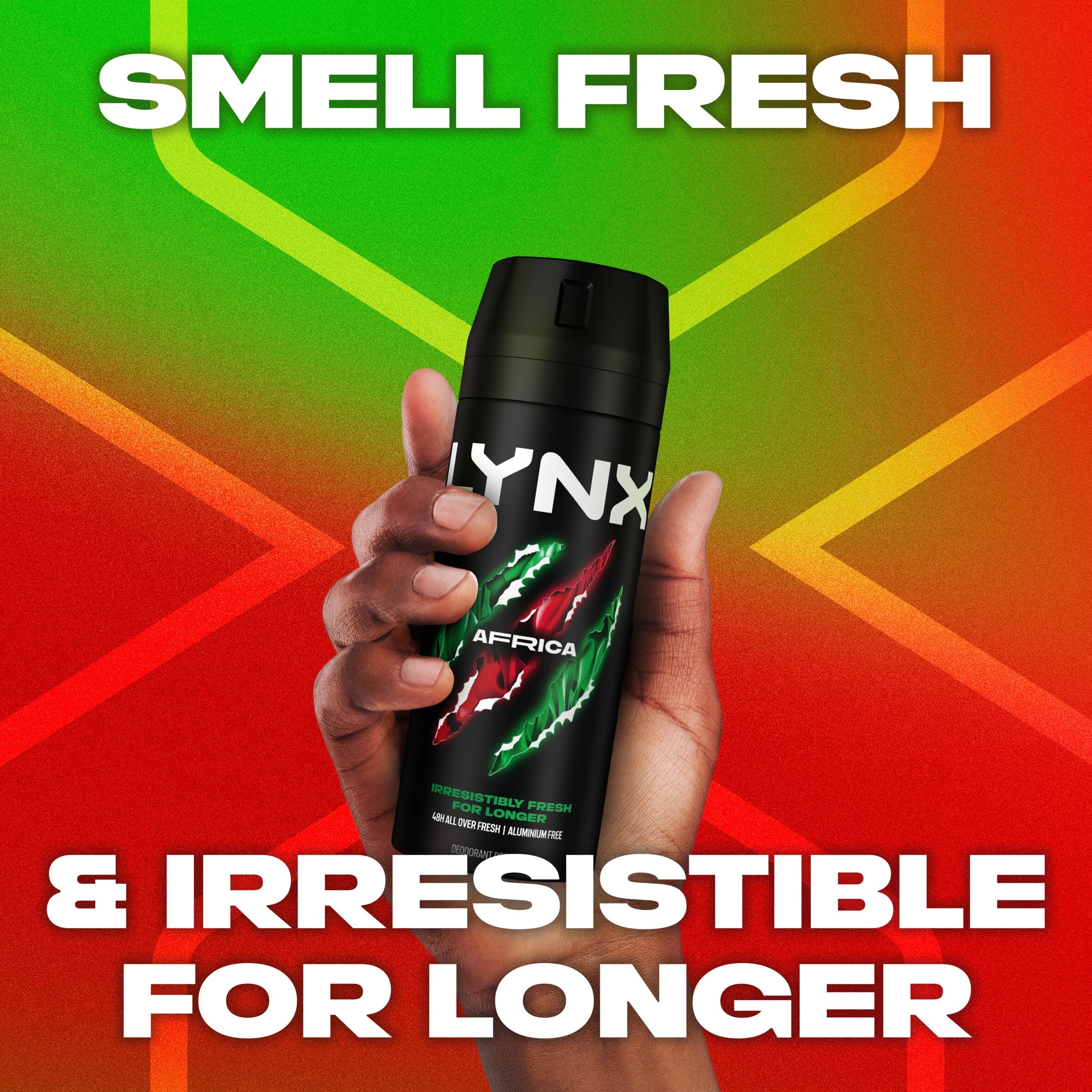 Lynx Africa 48h Deodorant Bodyspray for Men 150ml thumbnail 2