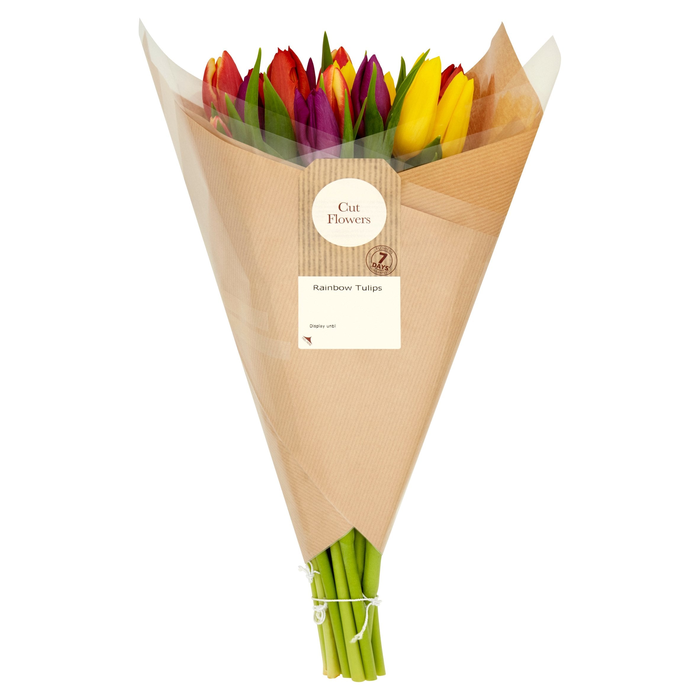 Tesco Rainbow Tulips Bunch