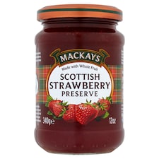 Mackays Scottish Strawberry Preserve 340G