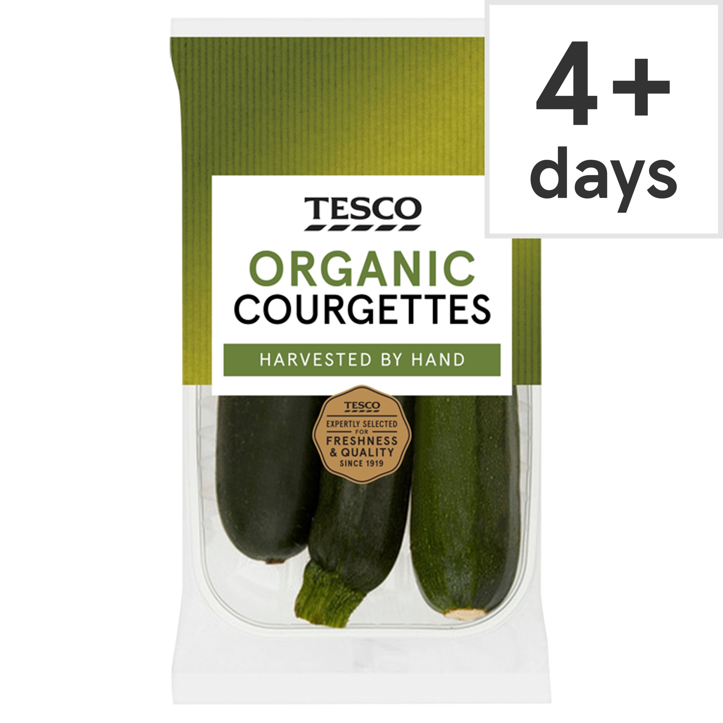 Tesco Organic Courgettes 3 Pack