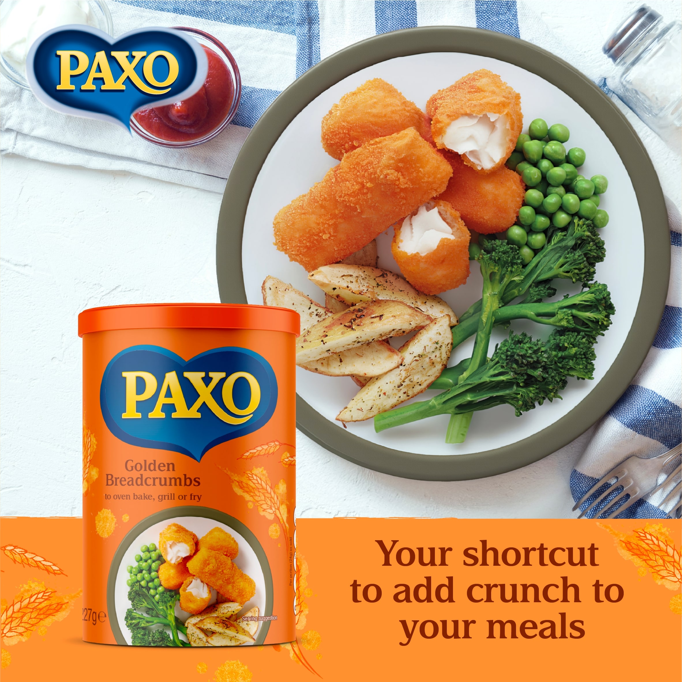 Paxo Golden Breadcrumbs 227 thumbnail 2