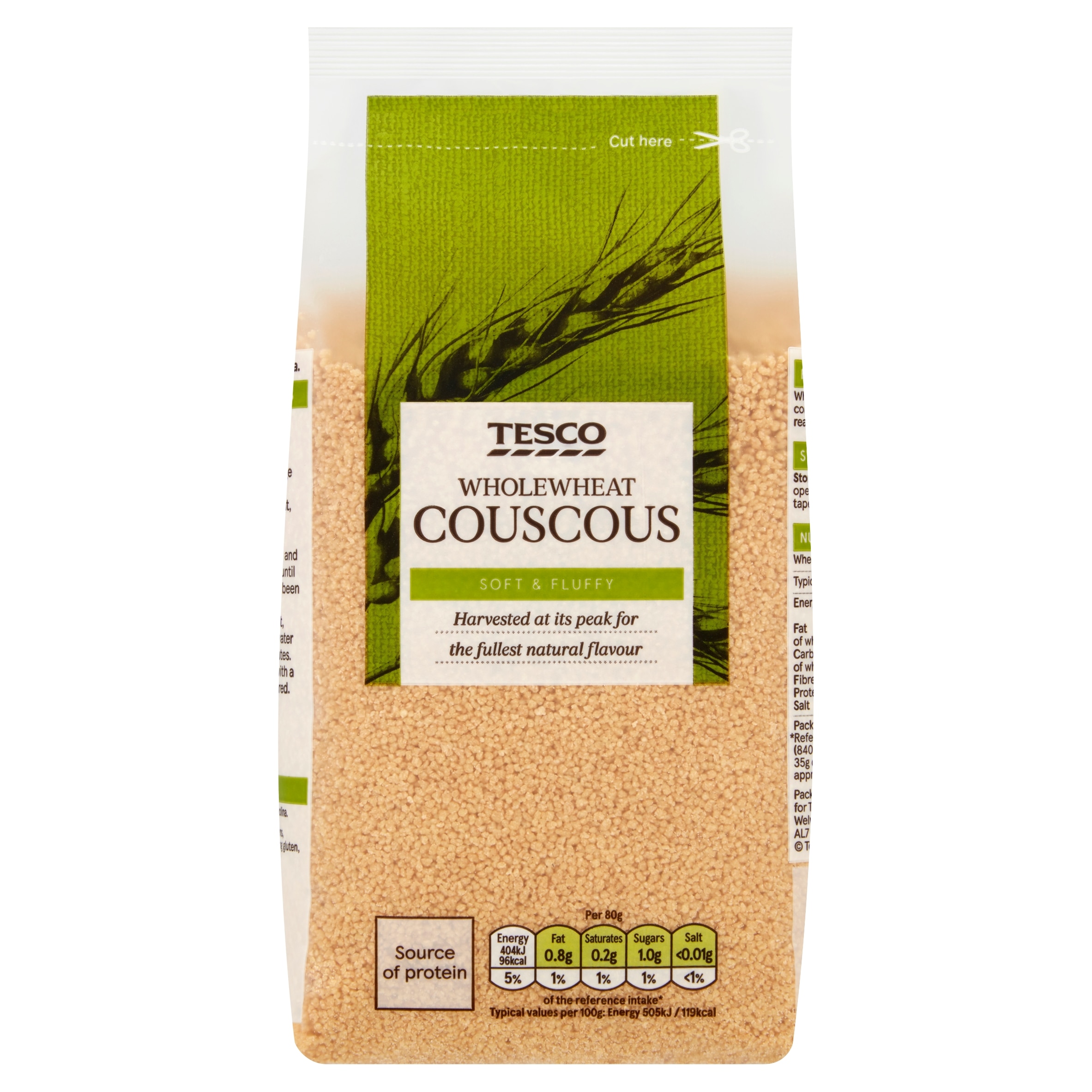 Tesco Wholewheat Couscous 500g