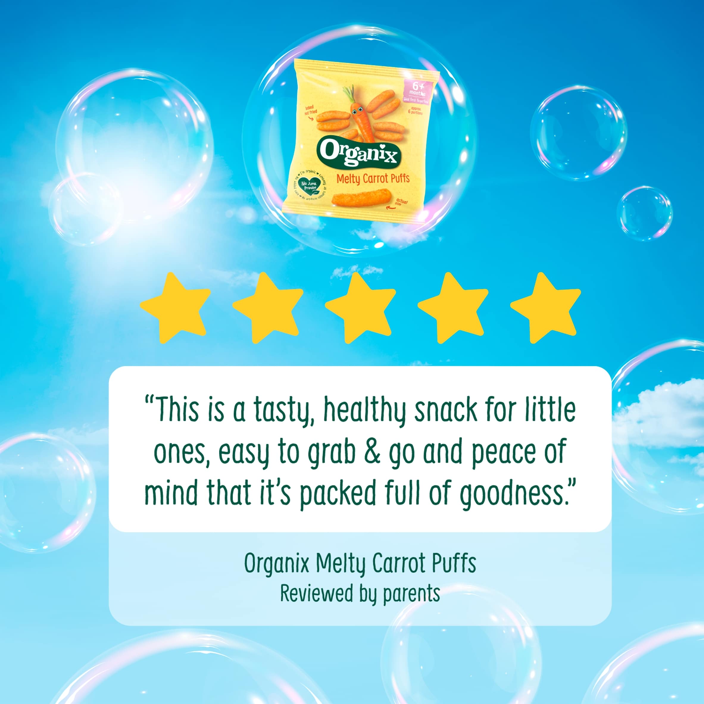 Organix 7 Month Crunchy Slices Tomato 20G thumbnail 4