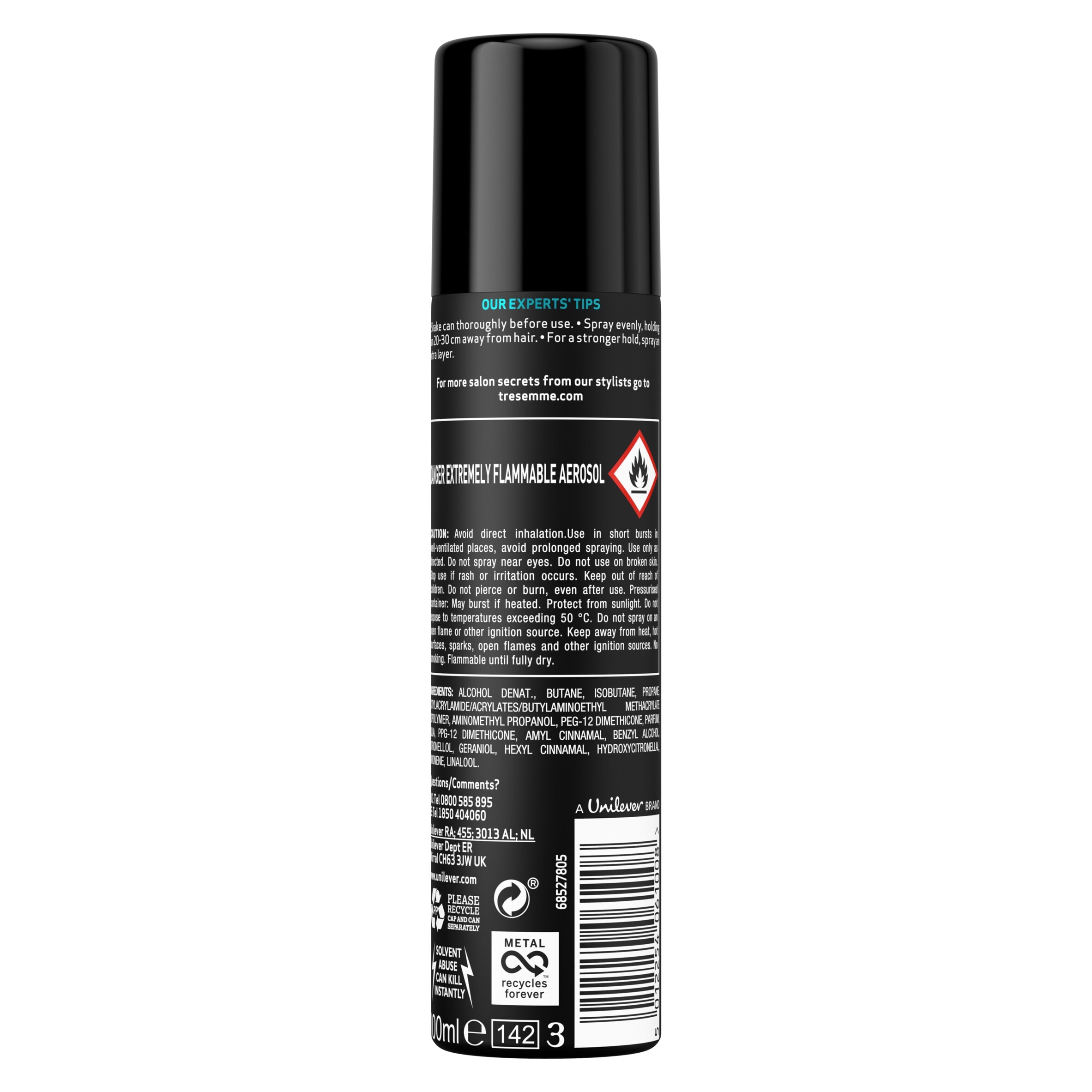 TRESemme Firm Hold Hairspray 100ml thumbnail 2